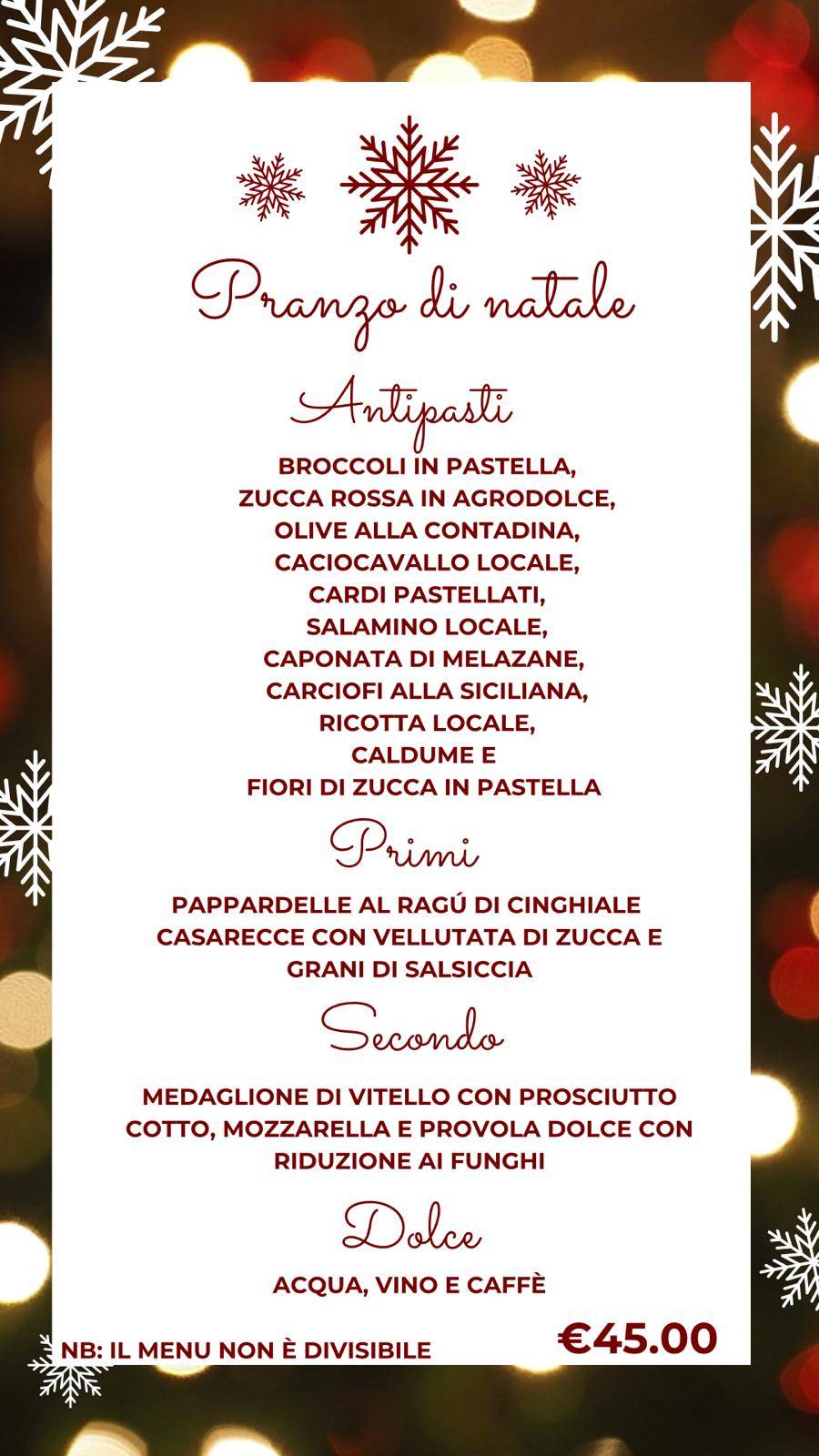 Menu di Il Ragno - Pizzeria 