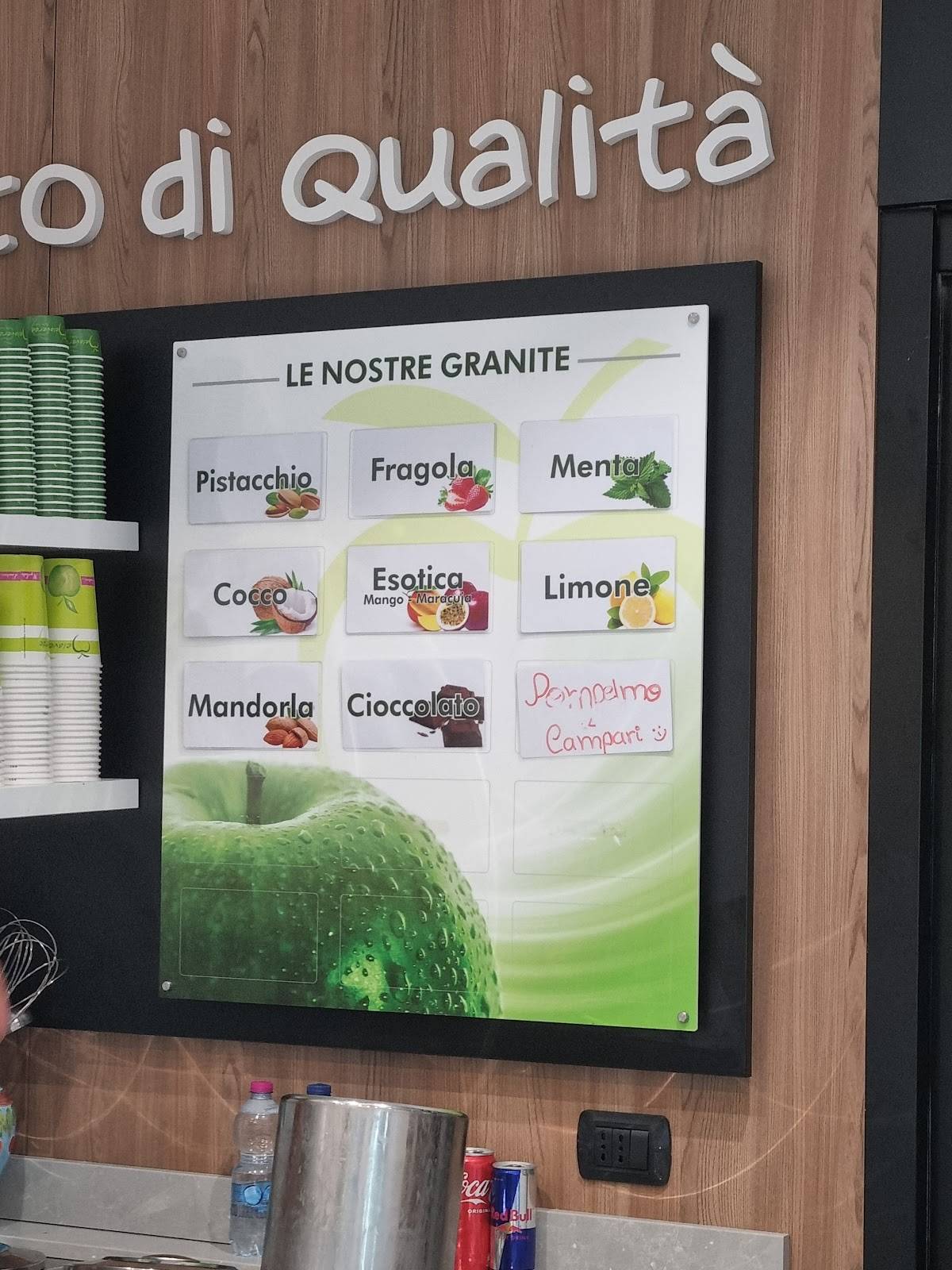 Menu di GELATERIA MELAVERDE 