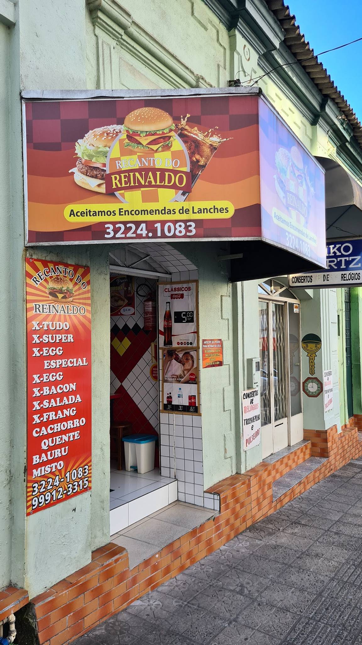 Recanto Do Reinaldo cardápio