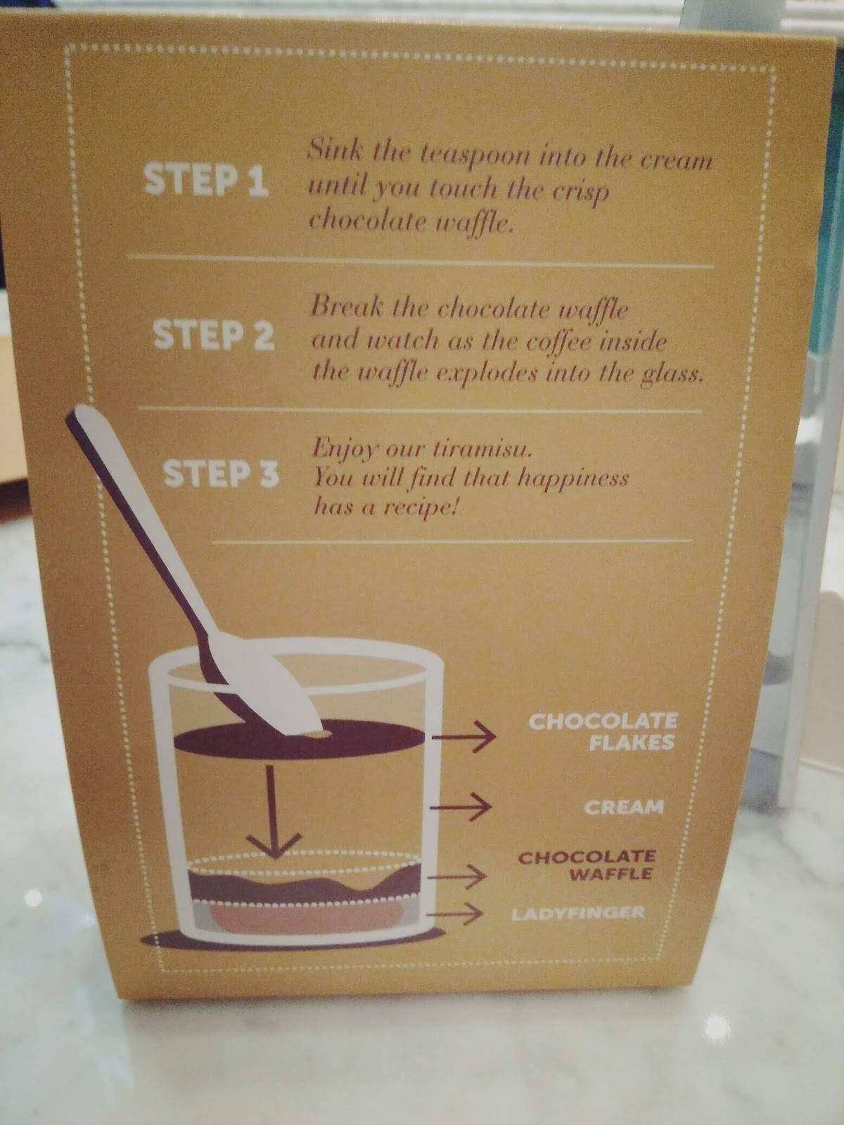 Menu di SU TIRAMISU 