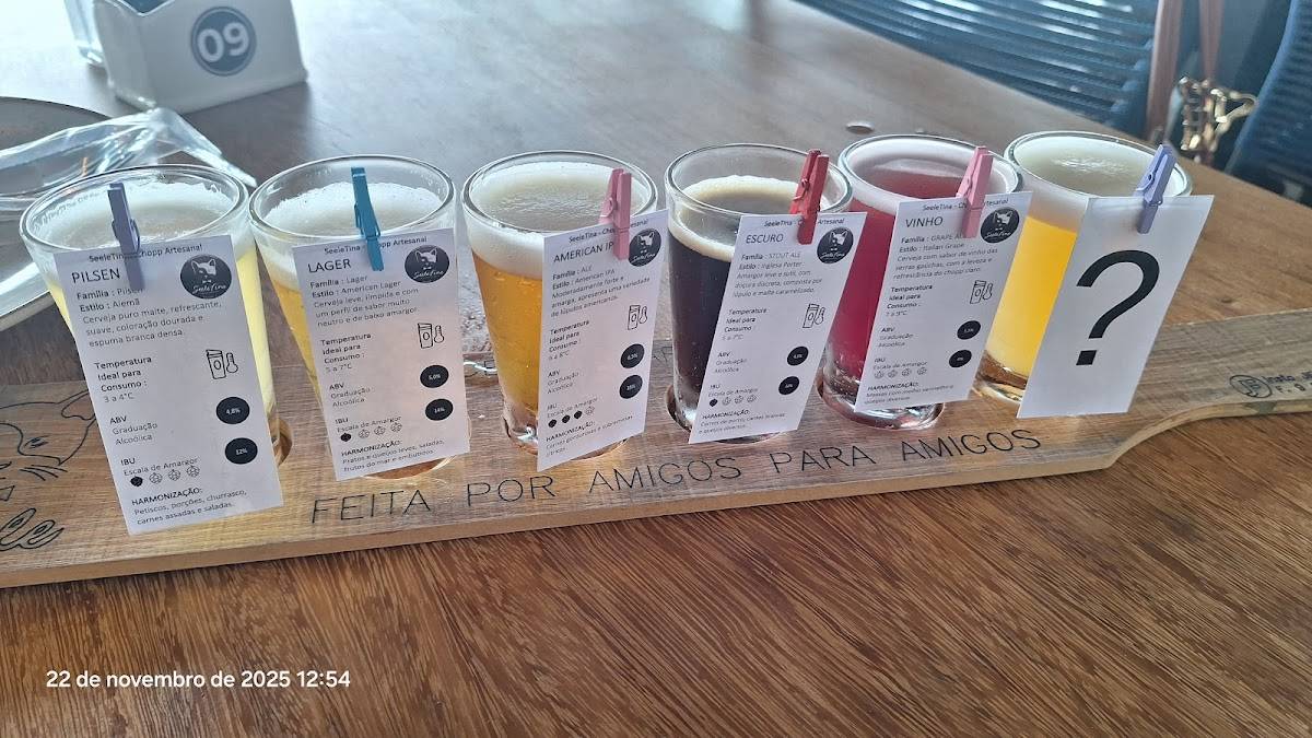 Tina na Roça cardápio