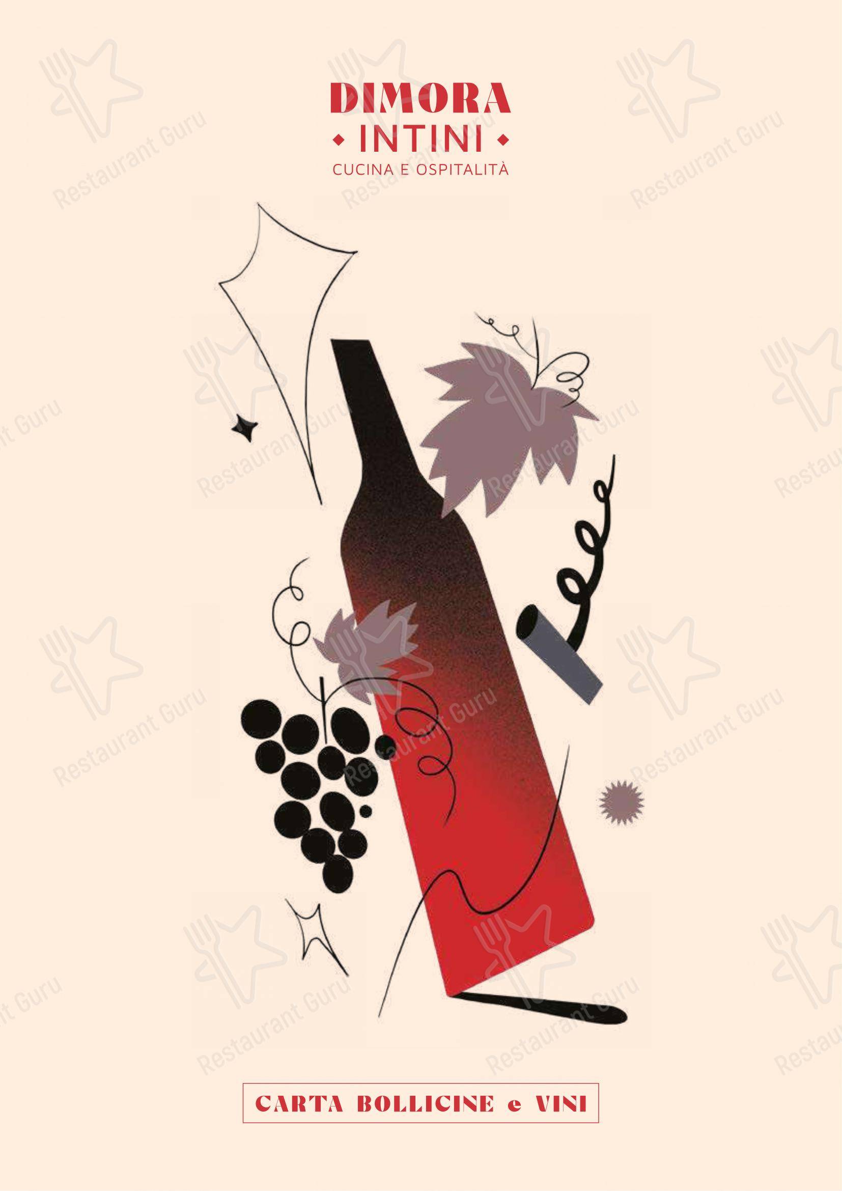 Dimora Intini - Hotel di charme in Noci - Ночное меню