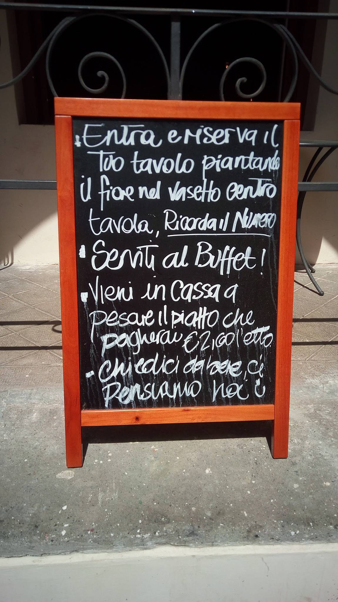 Menu di Borgo Ripa 