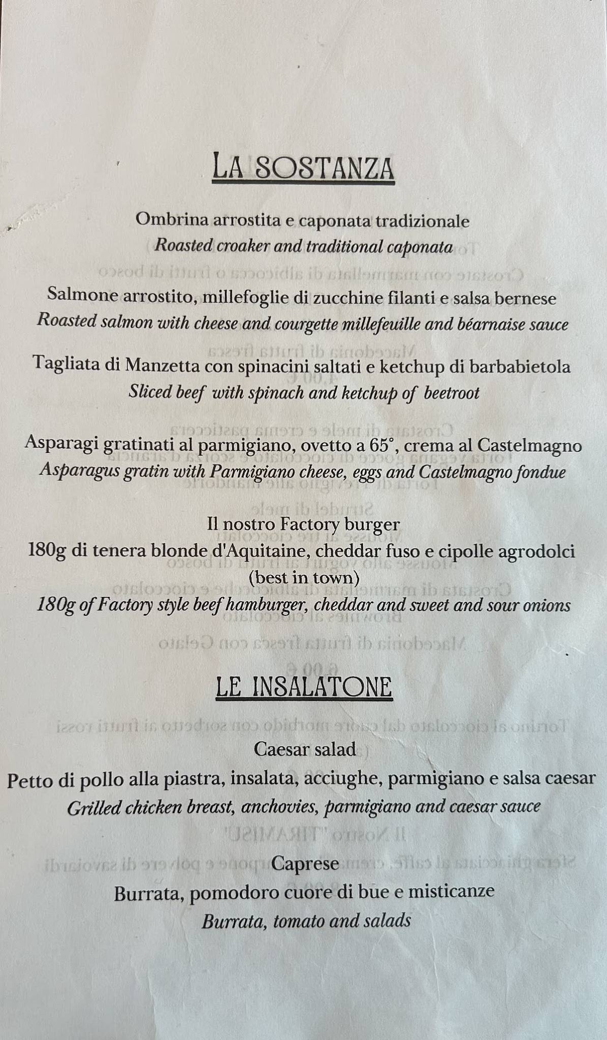 Menu di In Factory-Lab 