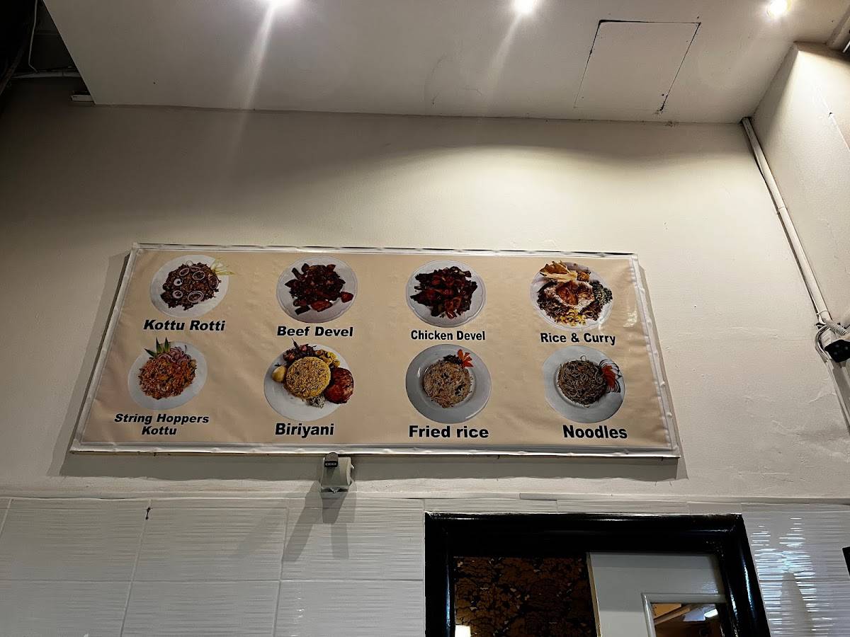 Menu di Mathara Ambula 