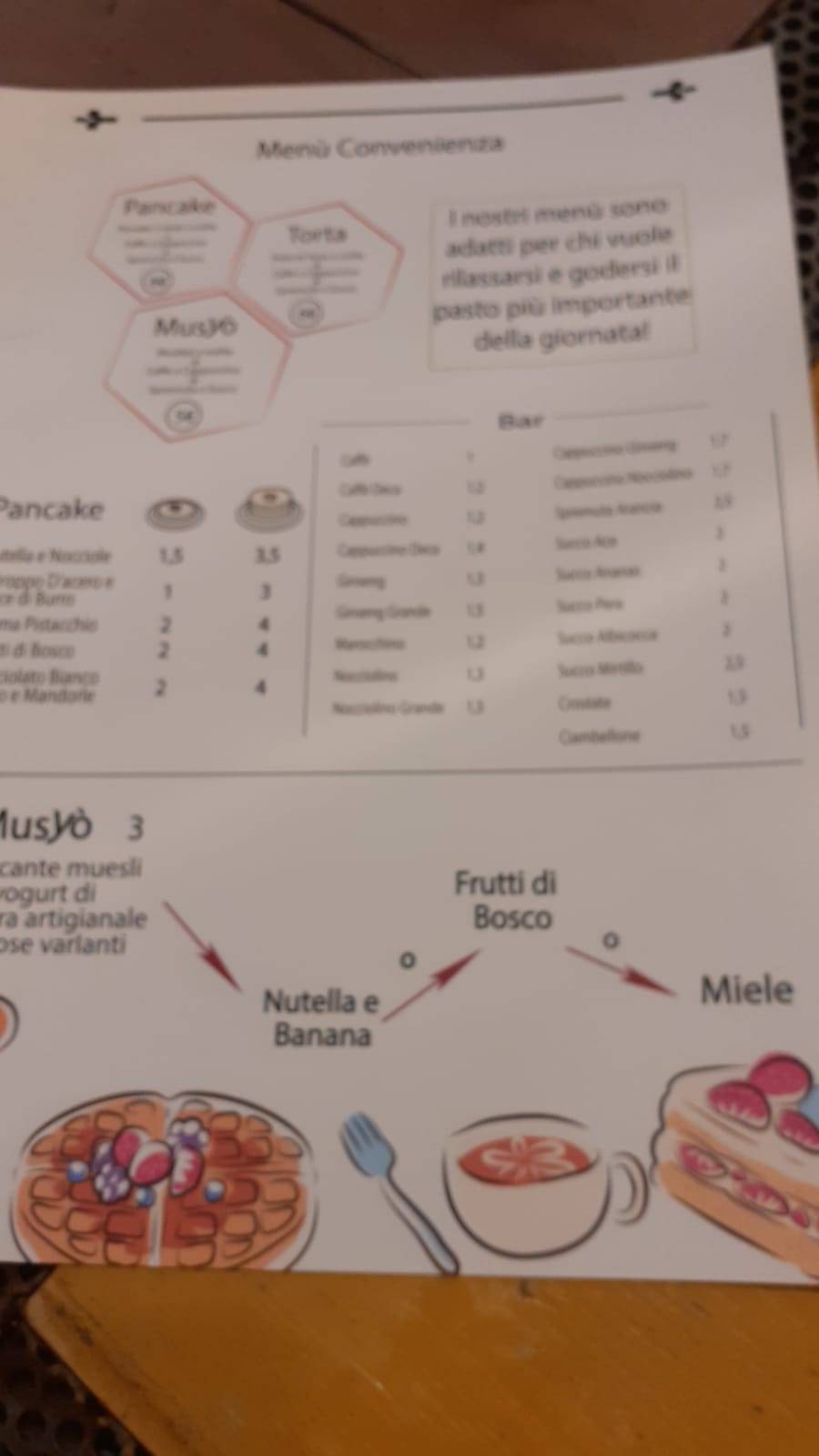 Menu di Ma che Davero? - Ristorazione - pasta passione 