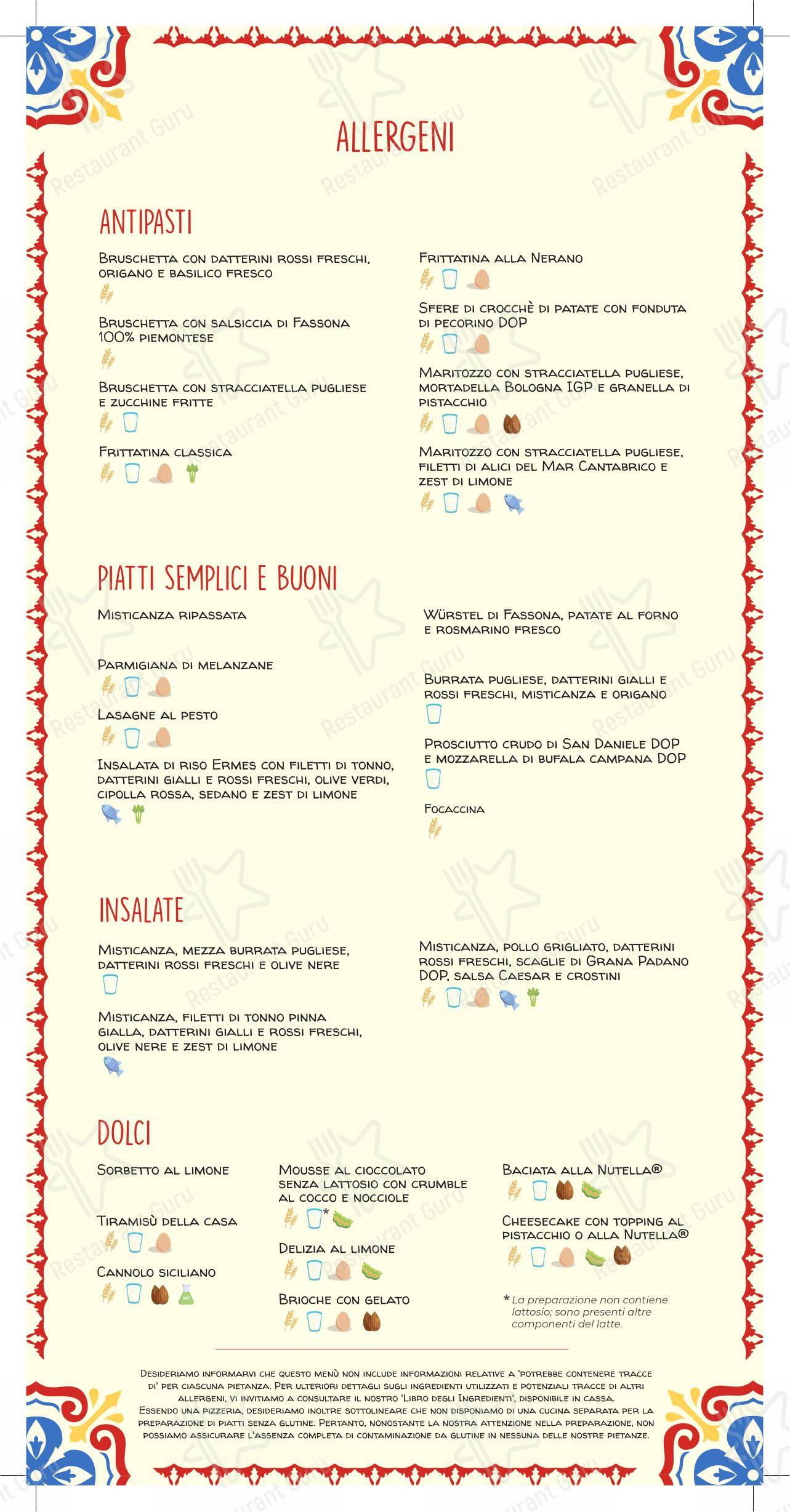 Menu per Pizzium - Rimini in Rimini