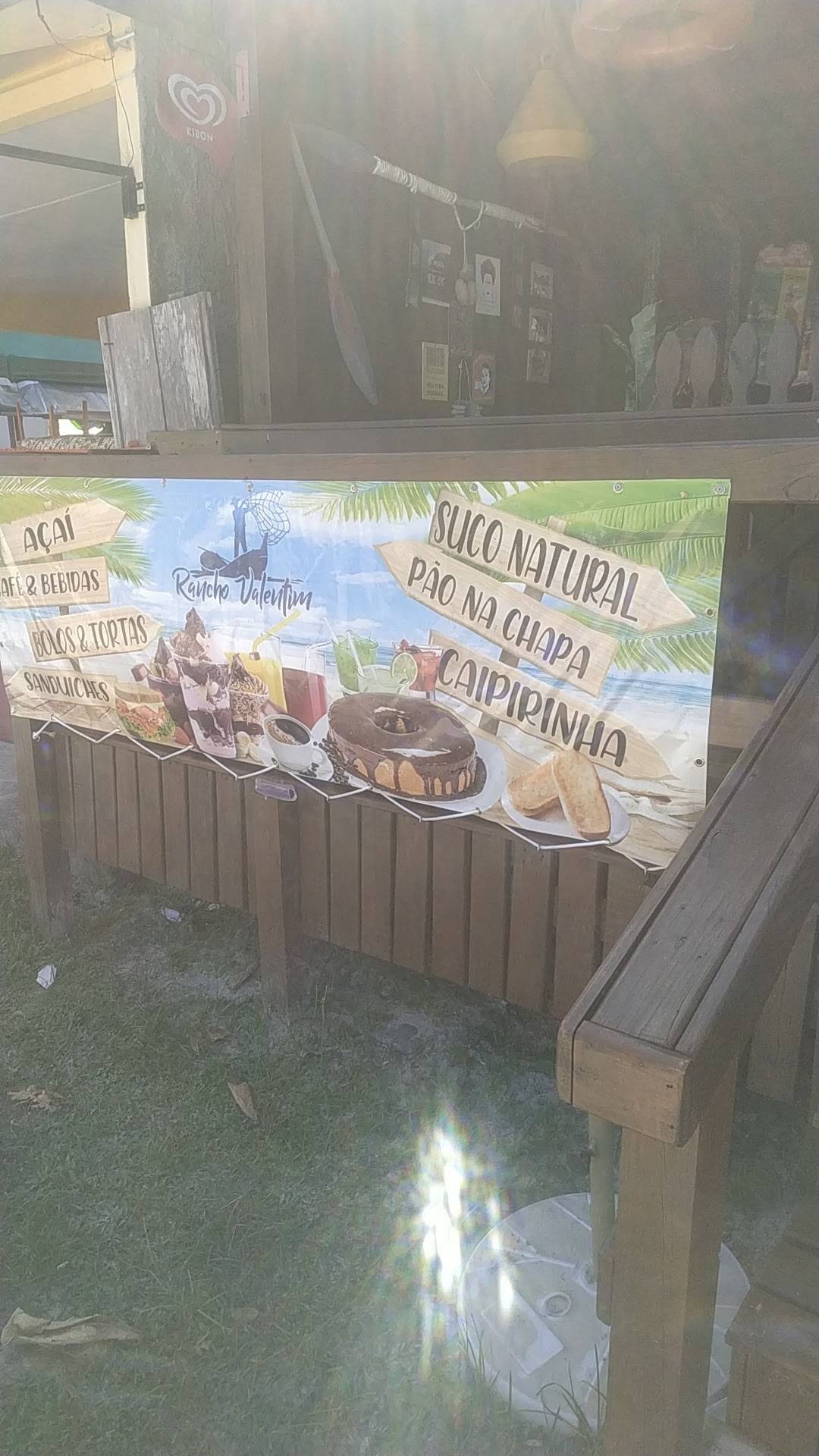 Rancho Valentim cardápio