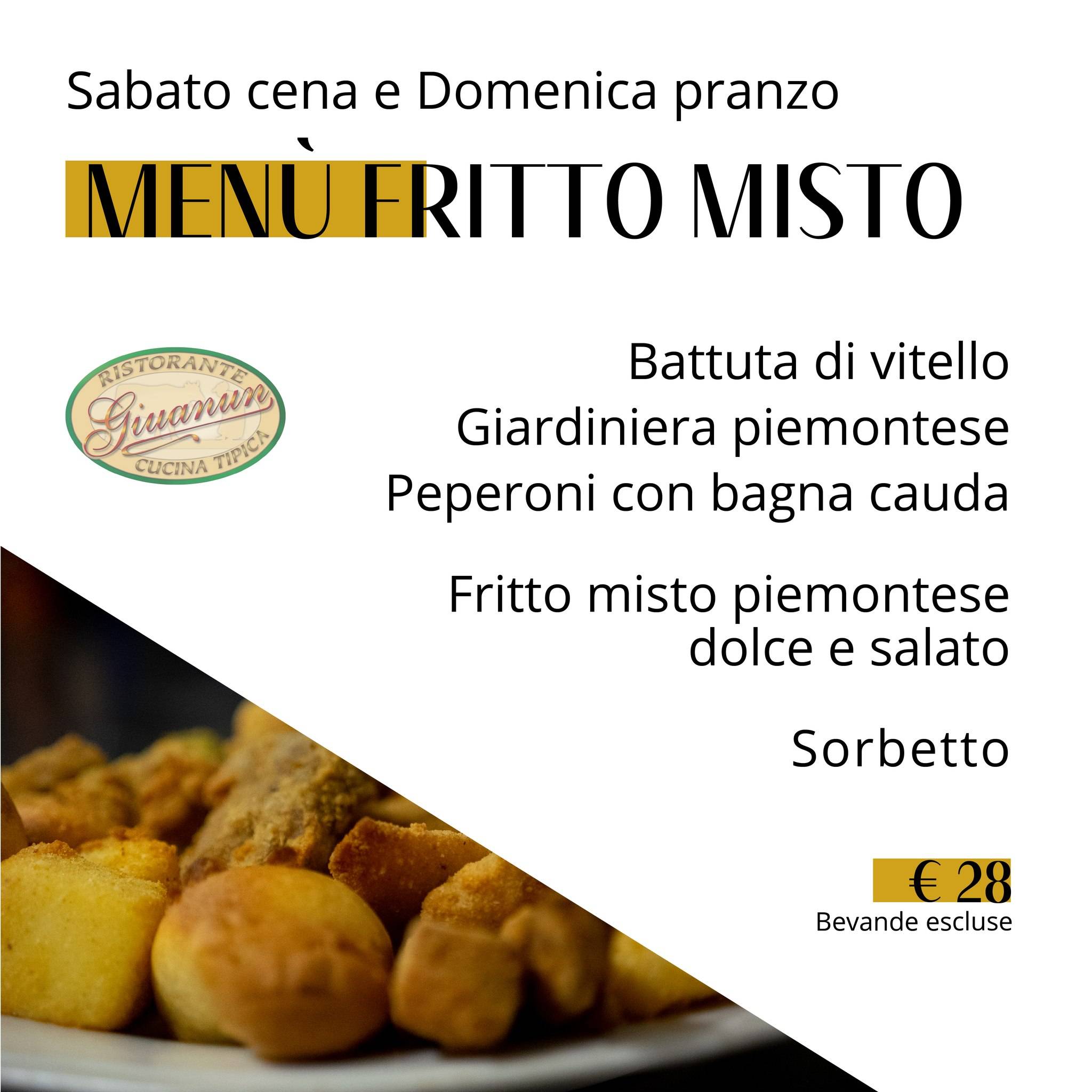 Menu di Giuanun 