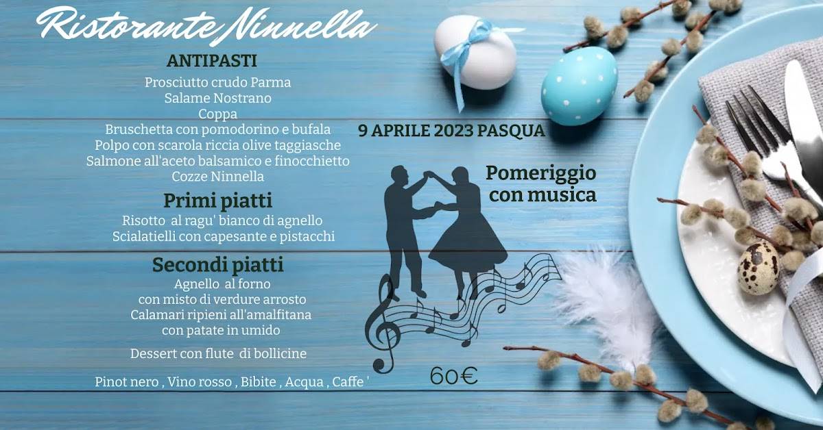 Menu di Ristorante da Ninnella 