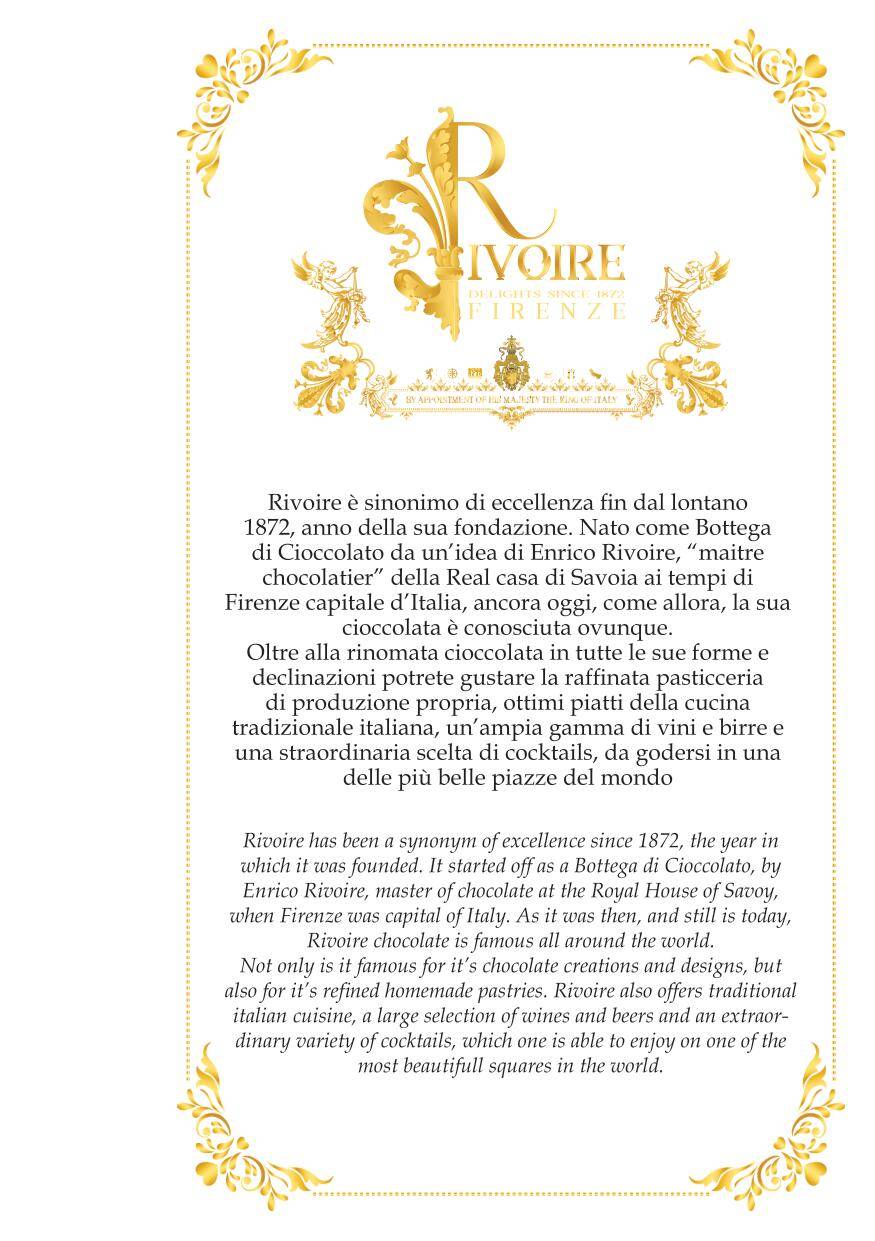 Menu di Rivoire Firenze 