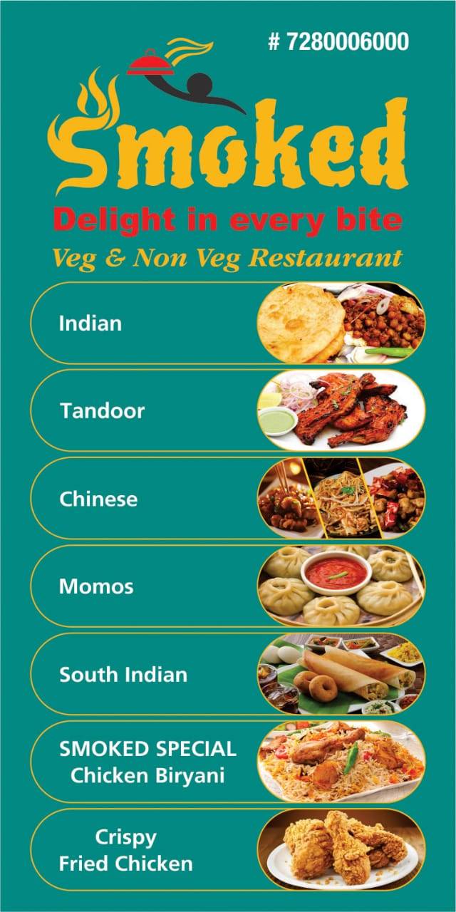 Smoked menu