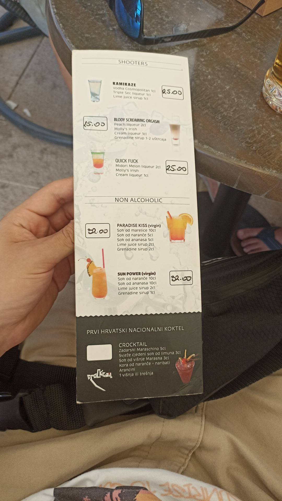 Menu di Caffe bar Riva 