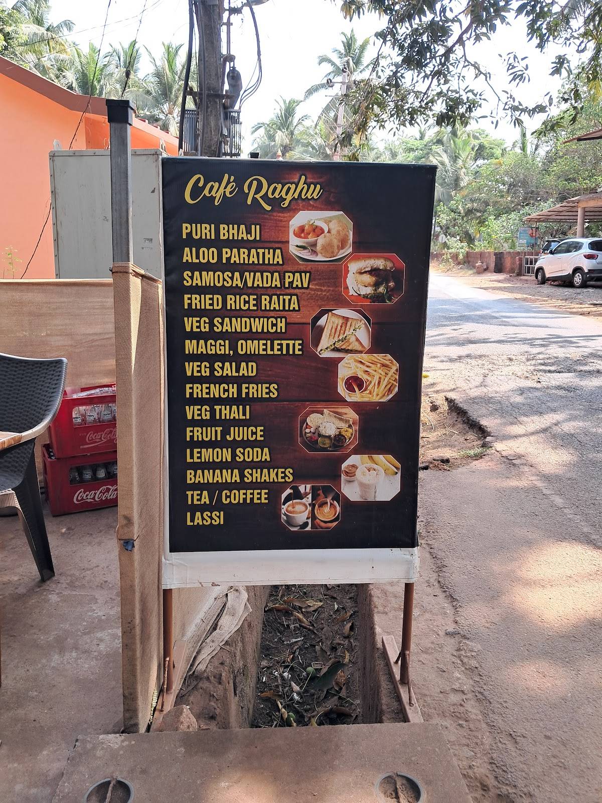 Cafe Raghu menu