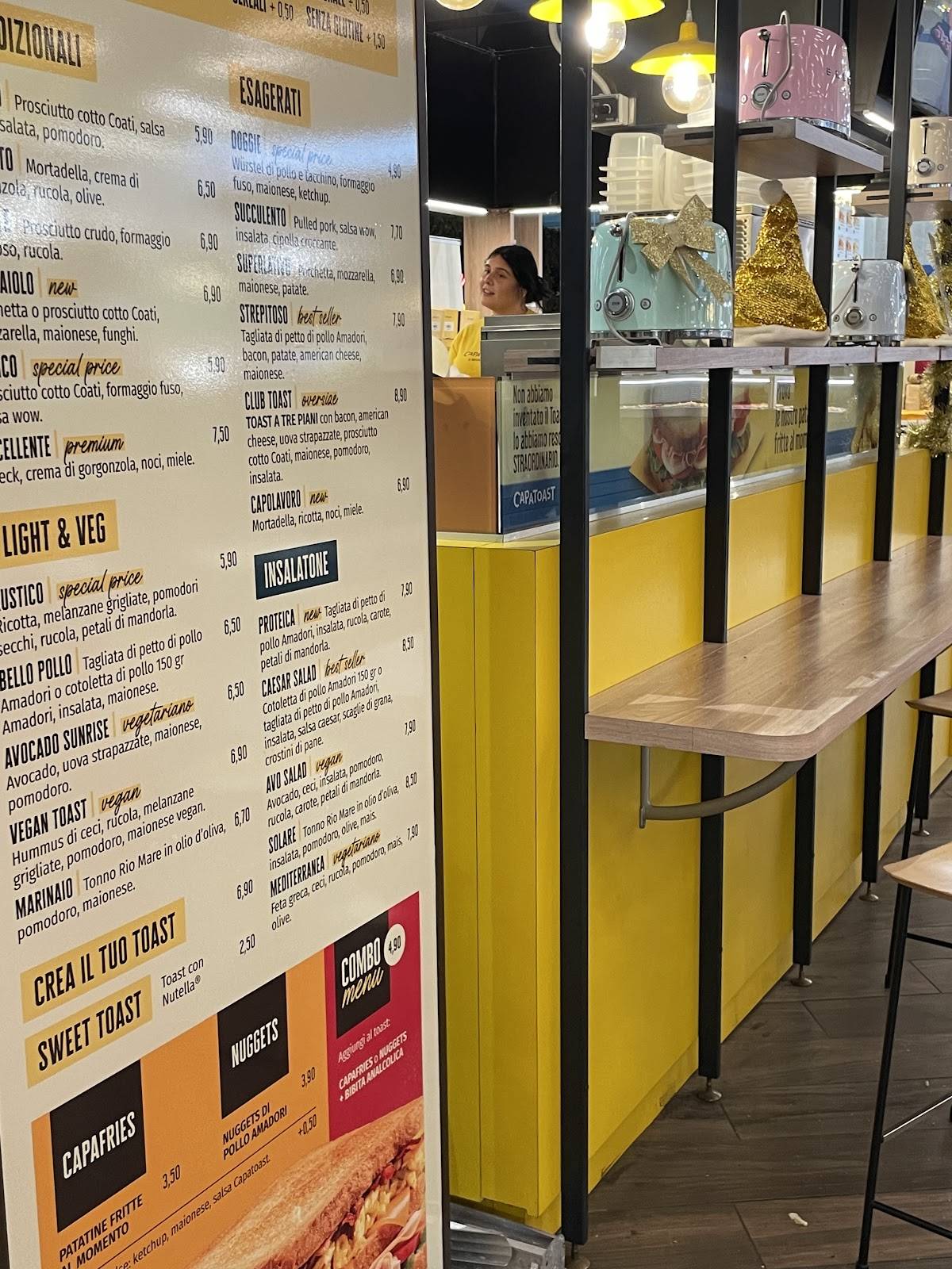 Menu di Capatoast - Roma Gran Roma 