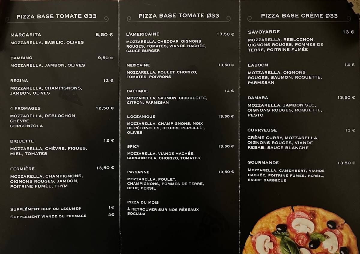 Menu de DAMARA
