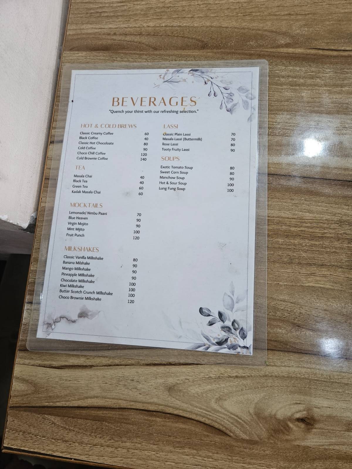 Food Safari - Rishikesh menu