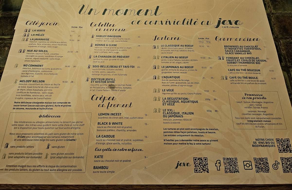 Menu di Java 