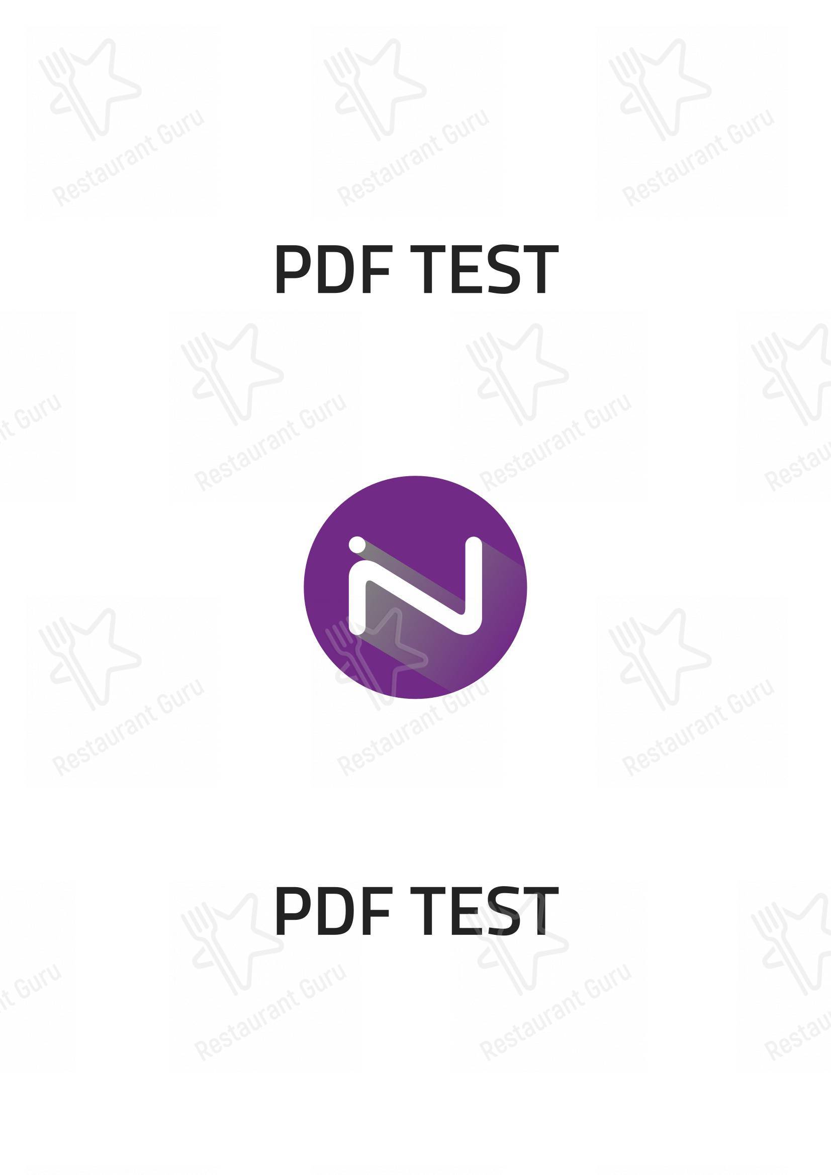 Menu pour Le Rustic dans Chartres