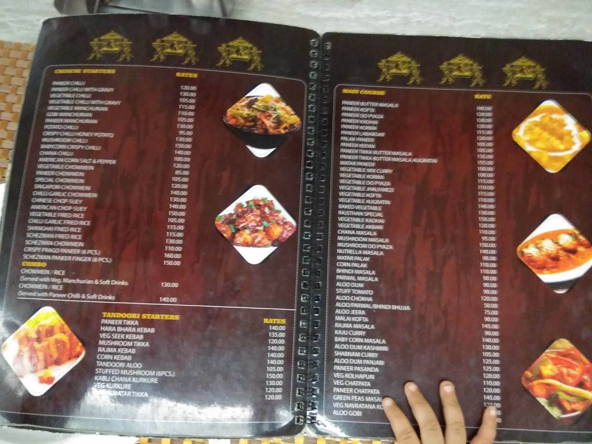 Palki Restaurant menu