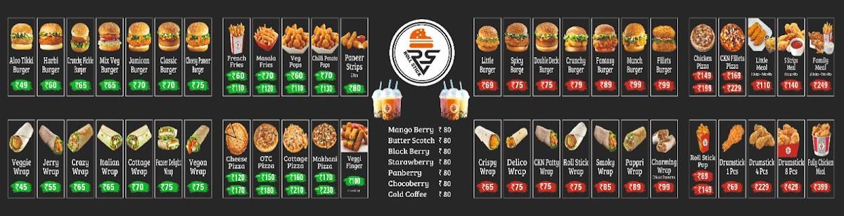 ROLL STICK menu
