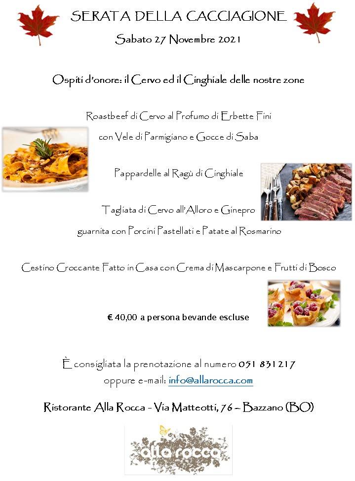 Menu di Alla Rocca Ristorante 