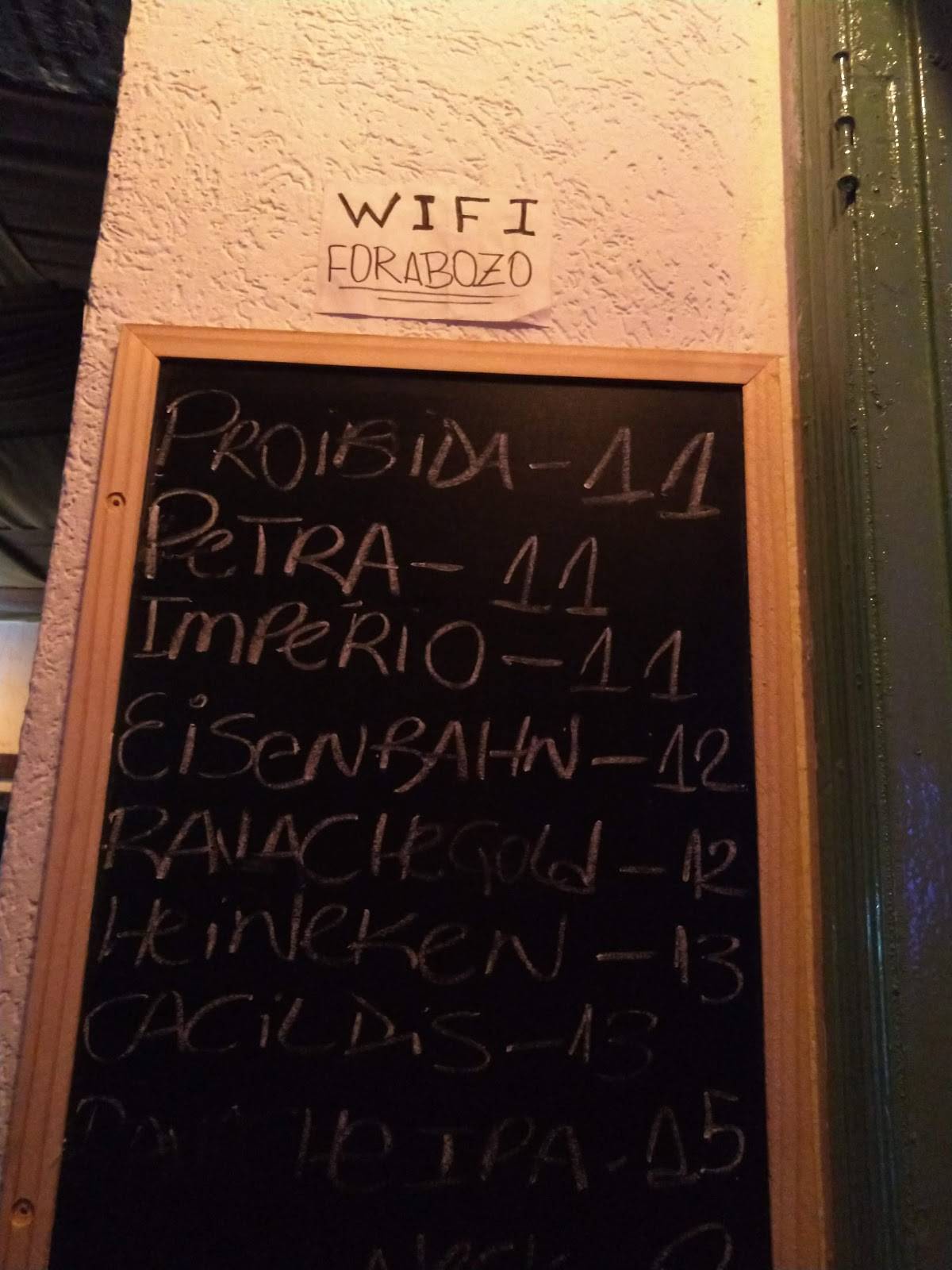 Apostrophe' cardápio