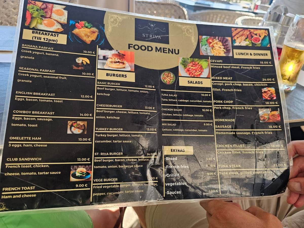 Menu di Coffee Bar St. Riva 