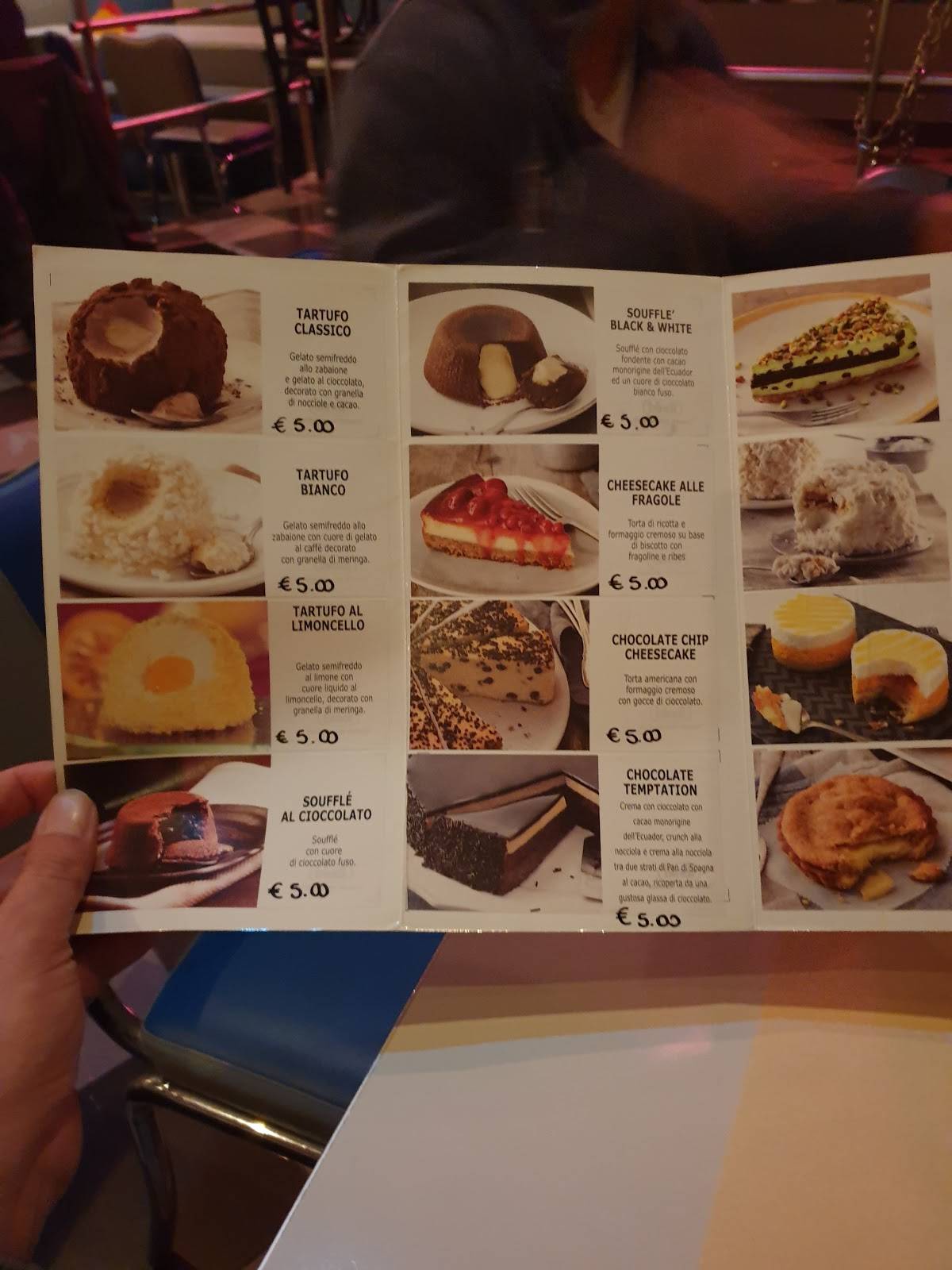 Menu di El Mundo 