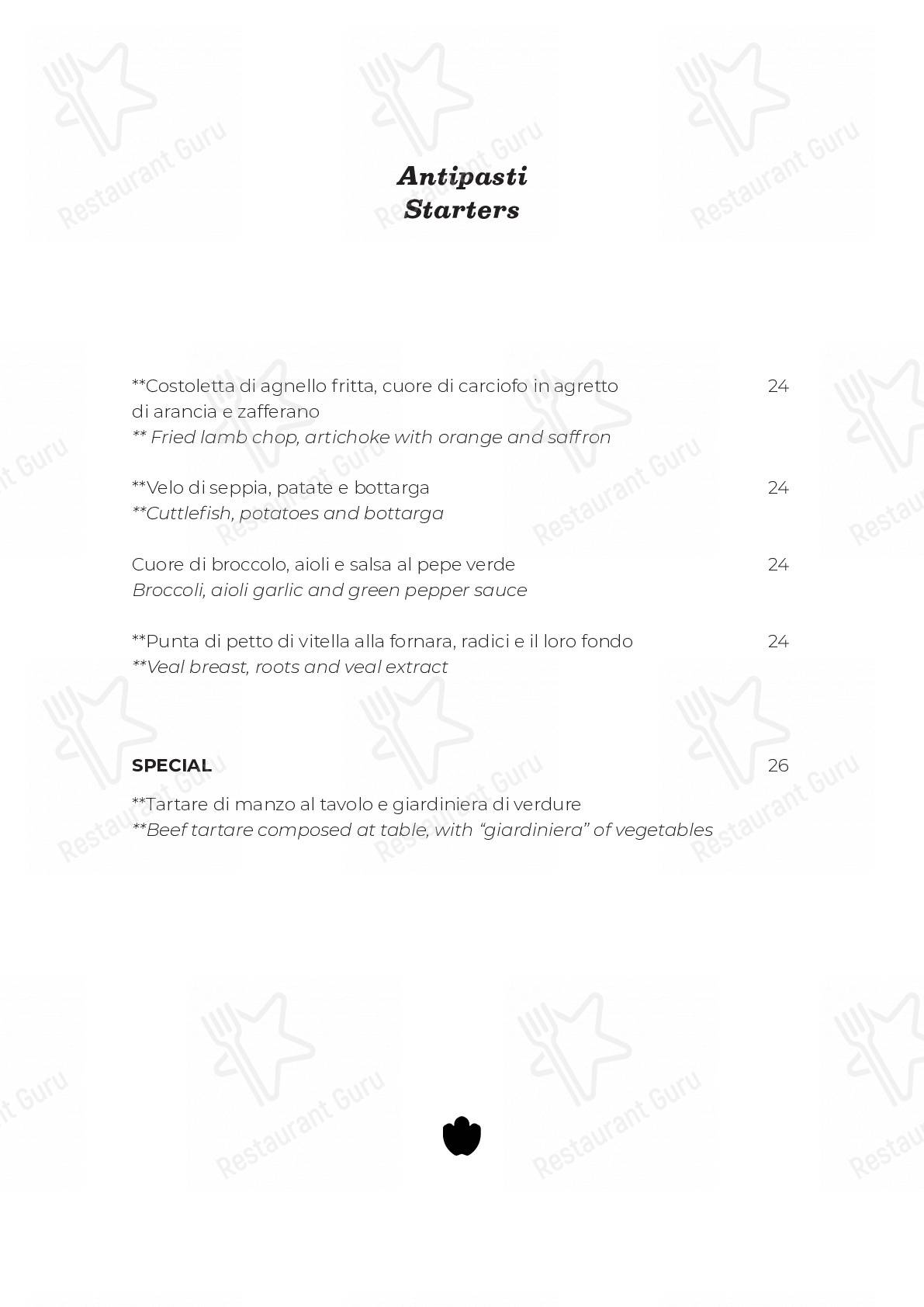Menu di Notos