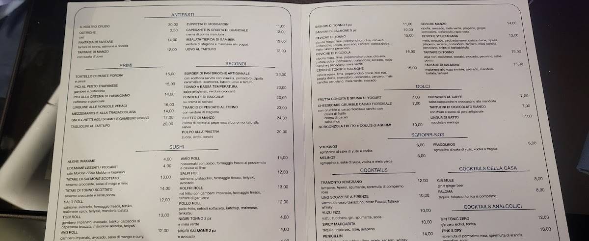 Menu di Nos Simul 