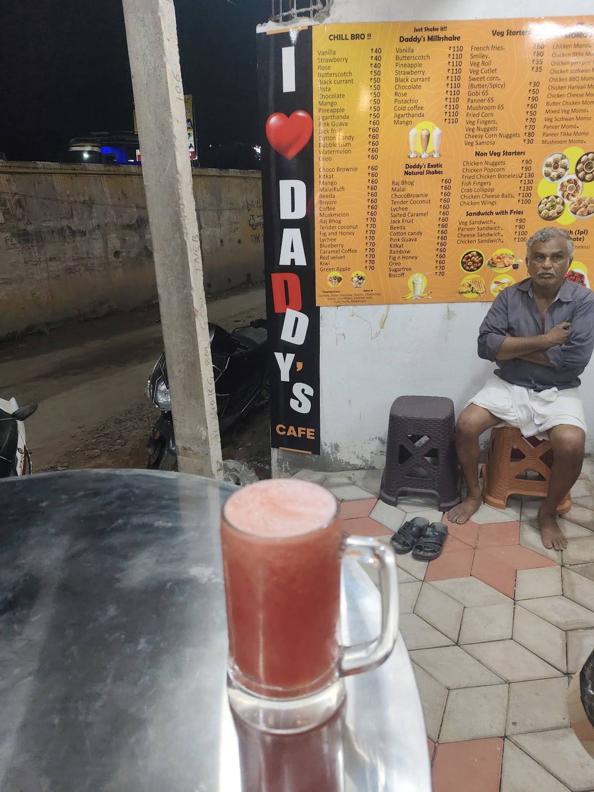 Daddy's RESTO Cafe menu