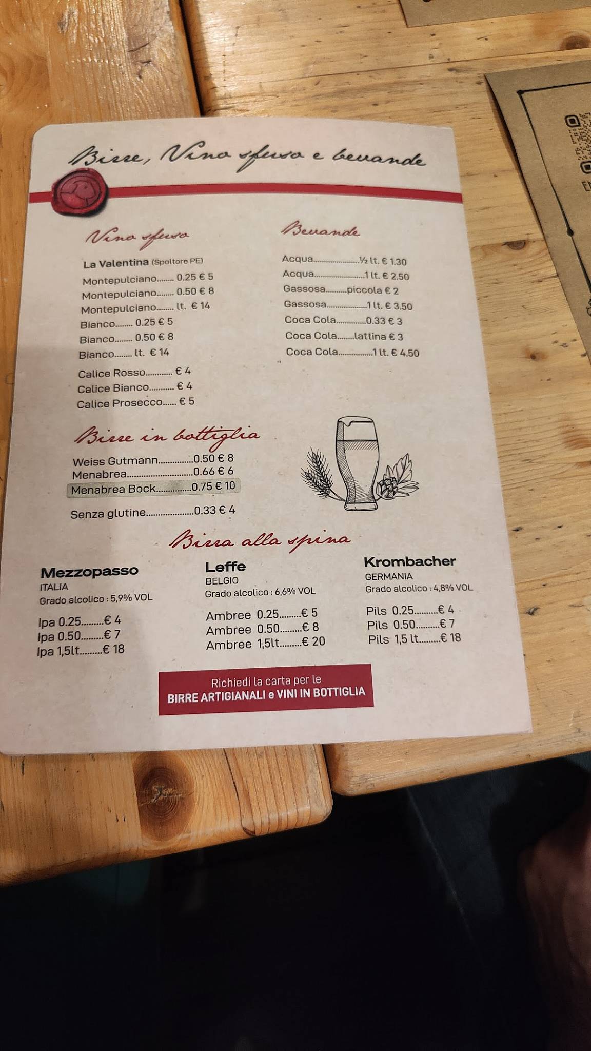 Menu di Rostelle and Co. Roma 