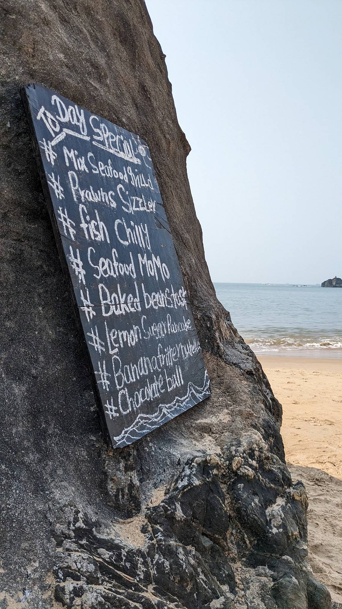 Sunset Point Cafe menu