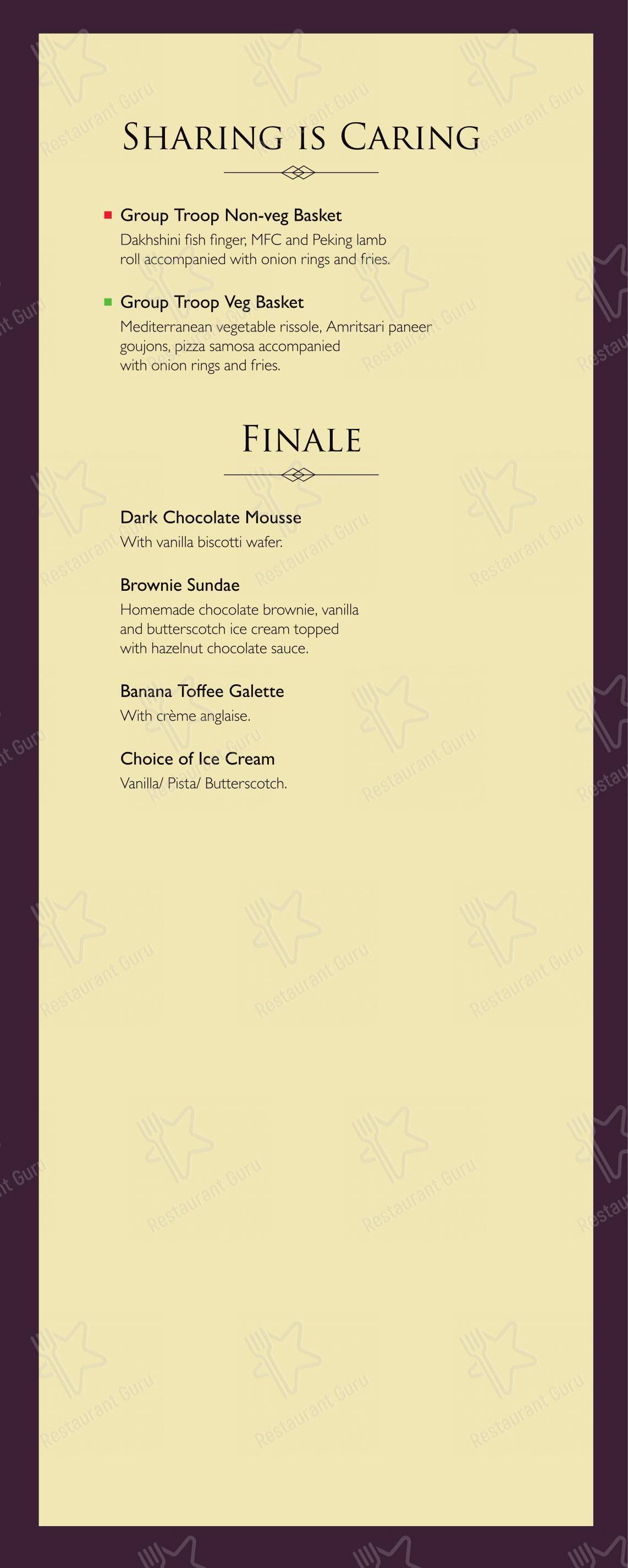 Menu for Spring in Mysuru