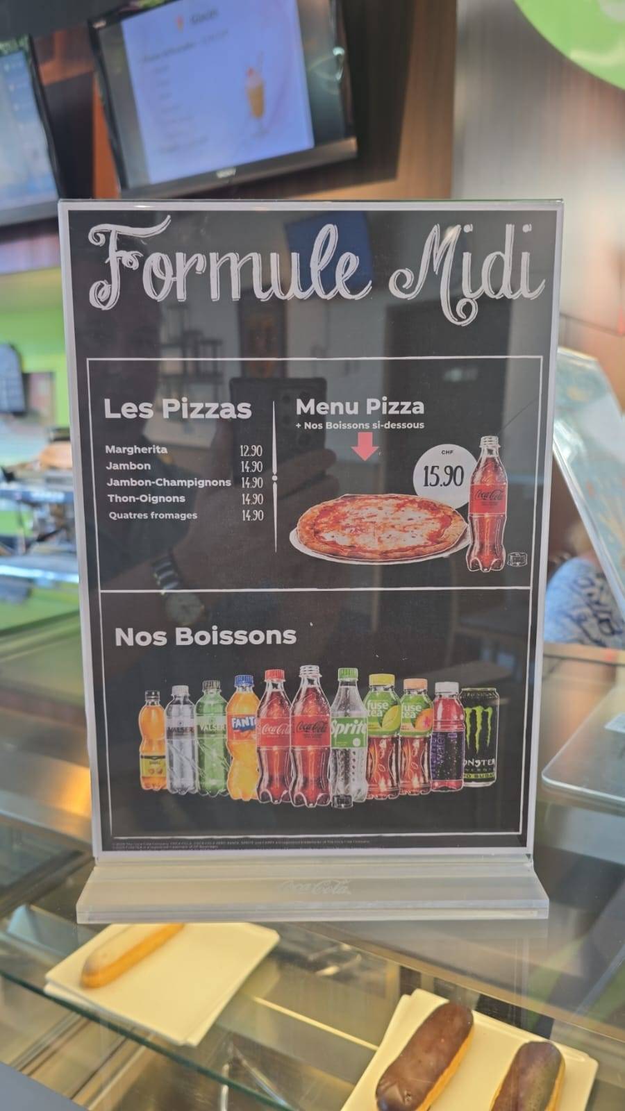 Menu di Café des Portes-Rouges 