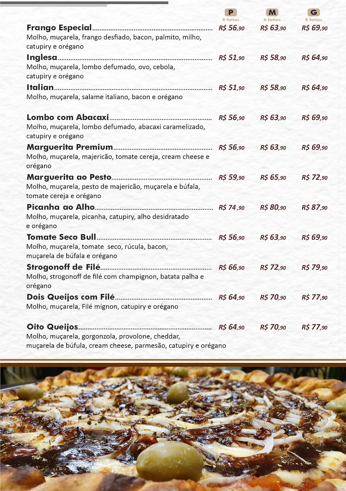 Chef do Pedaço - Rio Verde cardápio