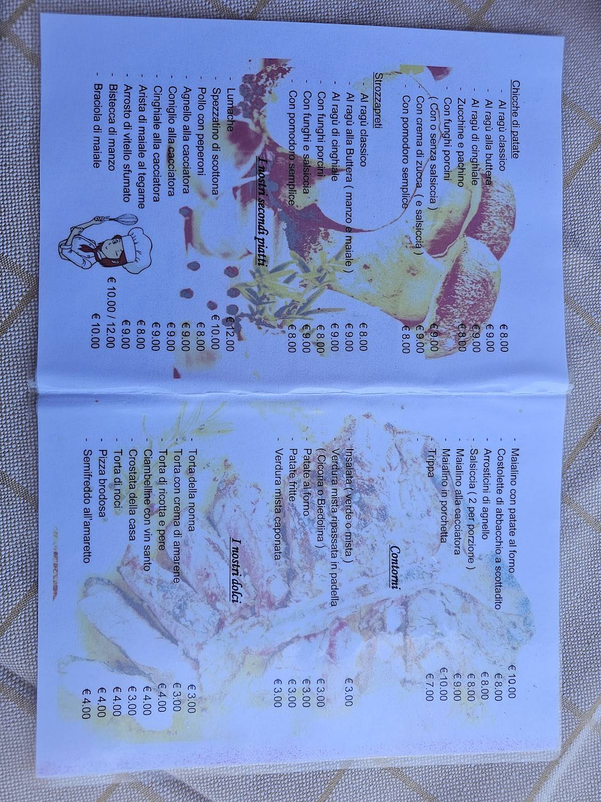 Menu di Da Rischio 