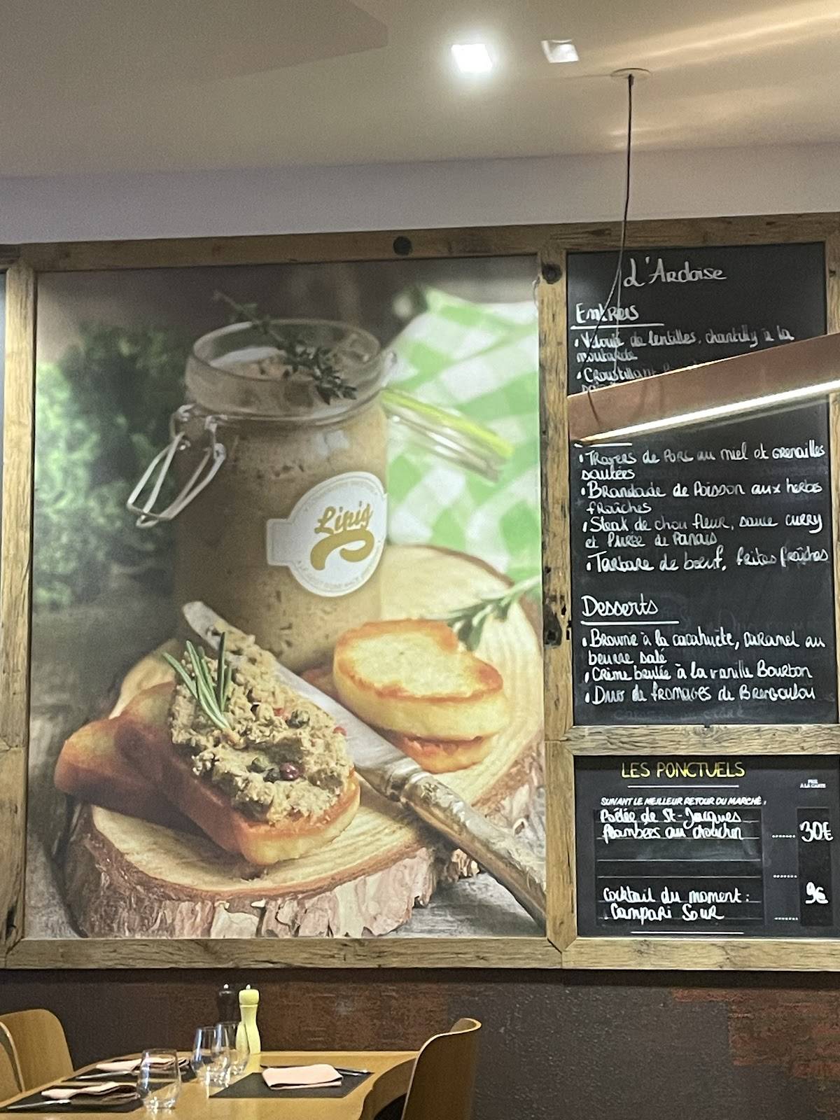 Menu de Le Ruffé