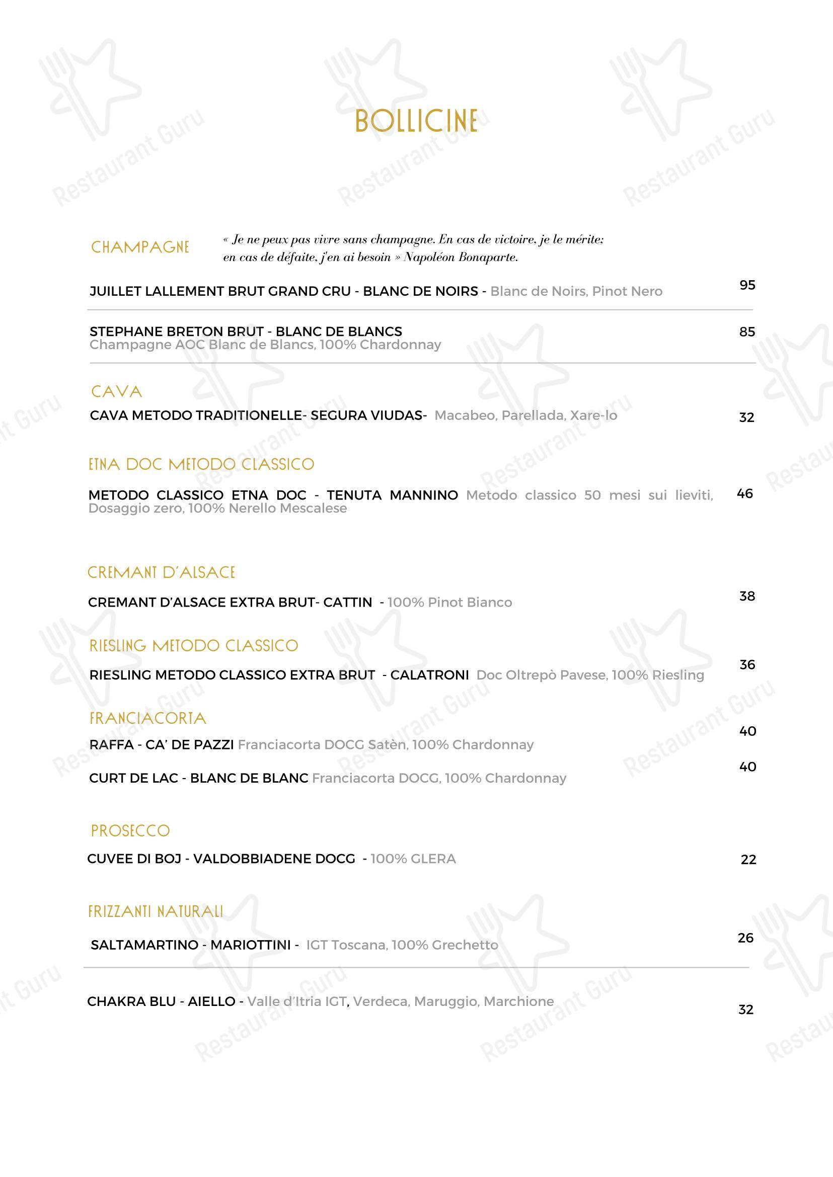 Menu di Rabbit Rabbit Bistrot - Коктейльная карта