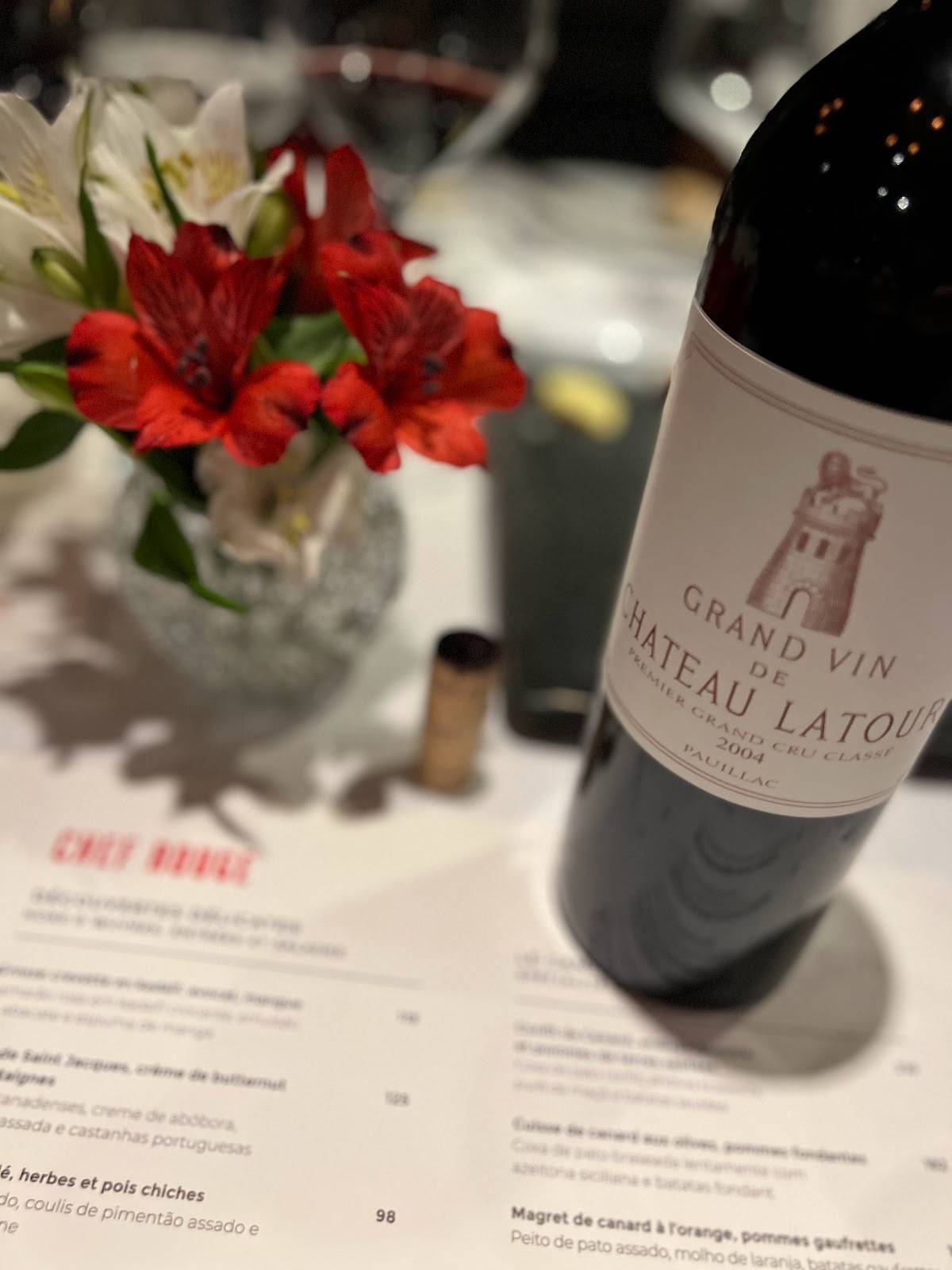 Chef Rouge cardápio