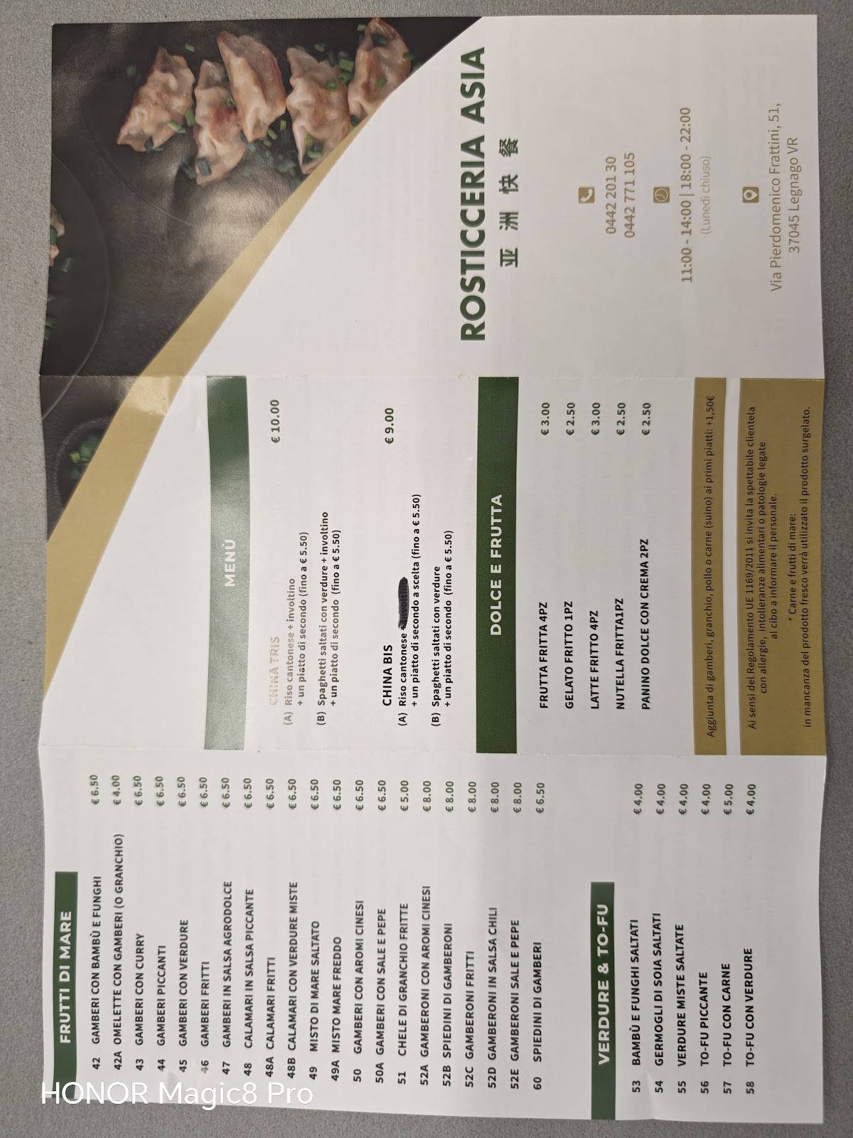 Menu di China Express - Rosticceria Cinese 