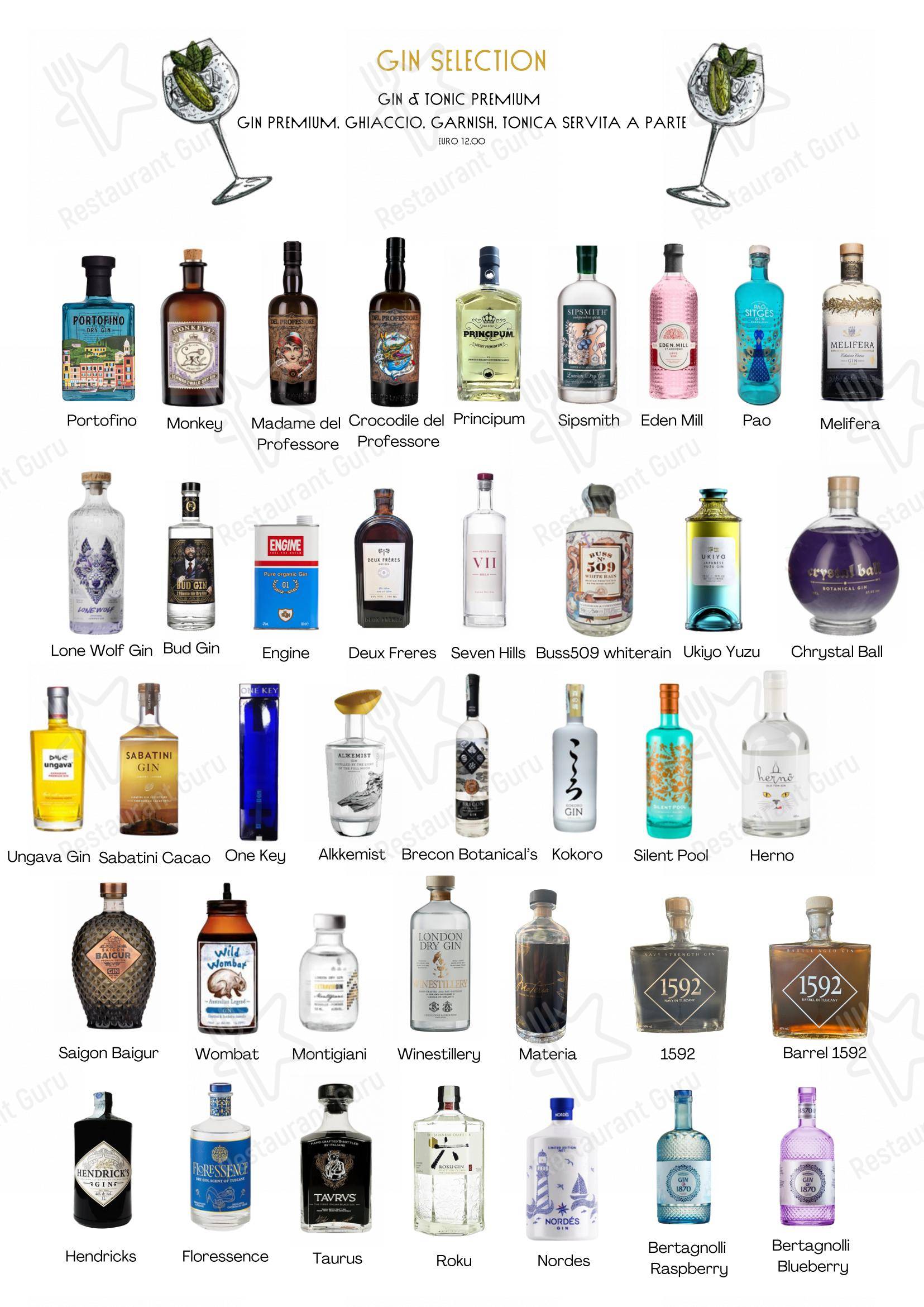 Коктейльная карта per Rabbit Rabbit Bistrot pub & bar