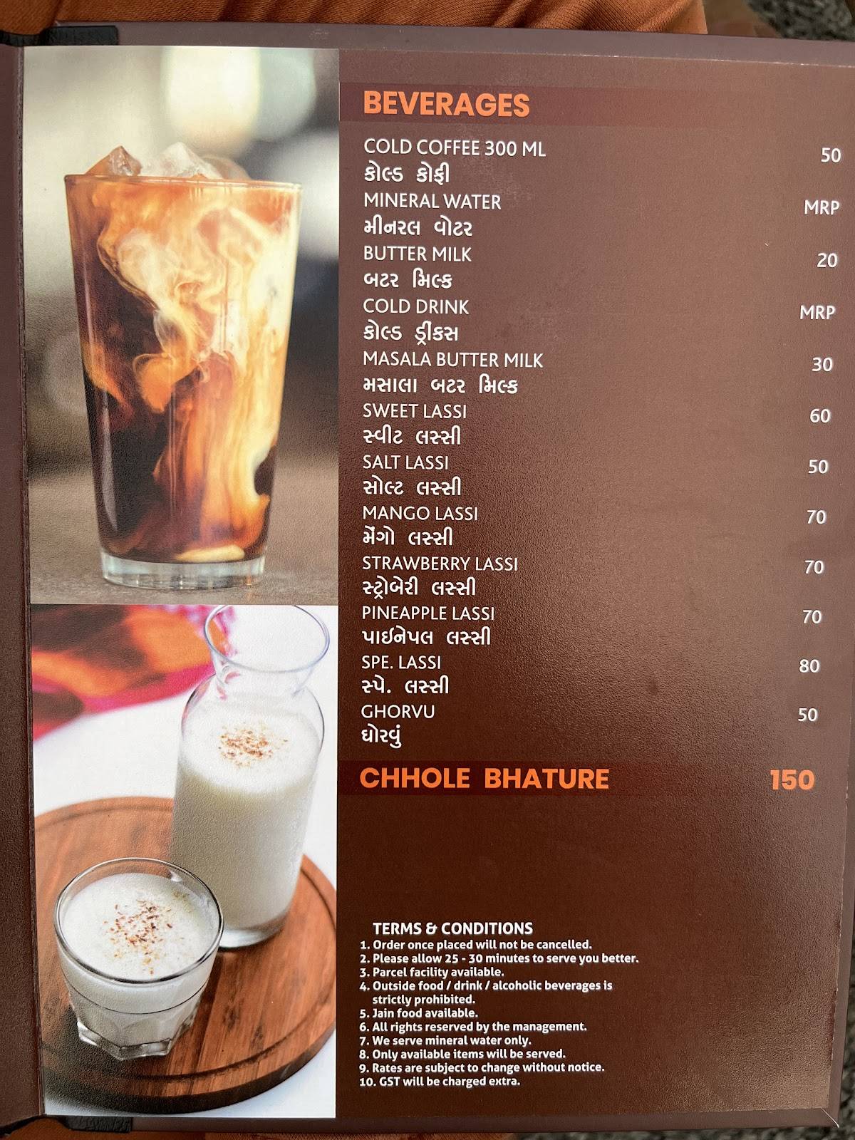 Dosa House Rajkot menu