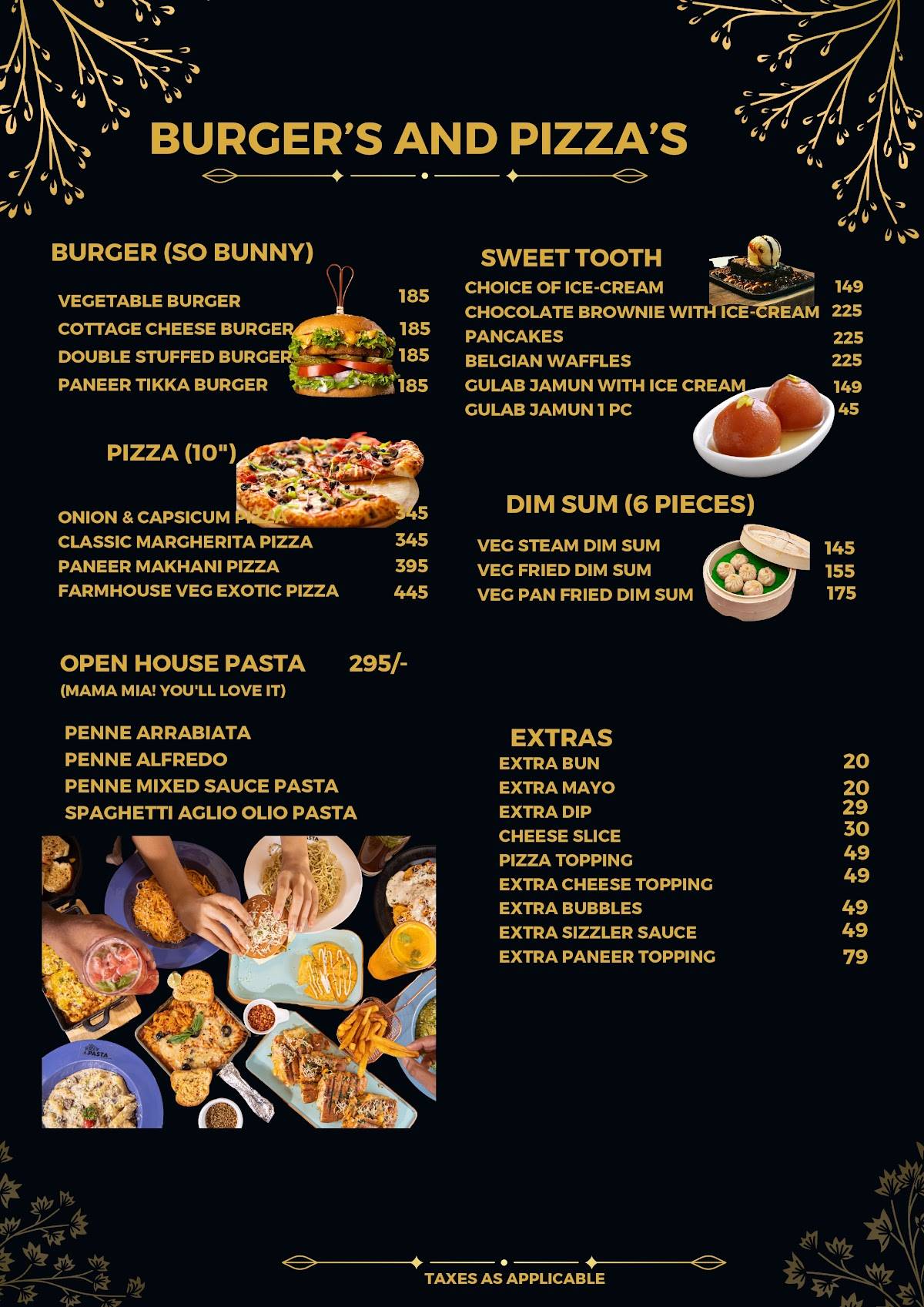 Shor The Restro Lounge menu