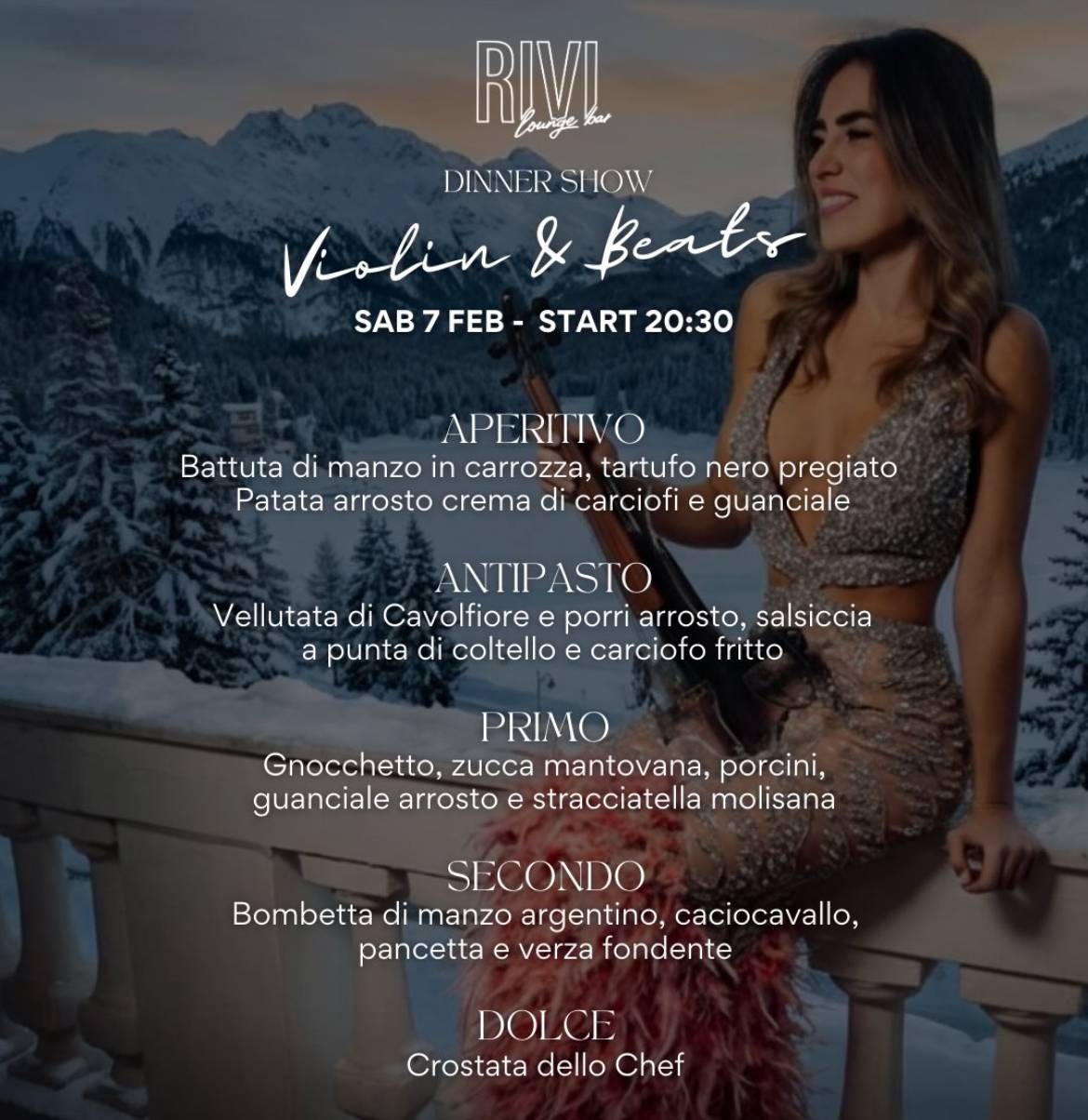 Menu di Ristorante Rivi 