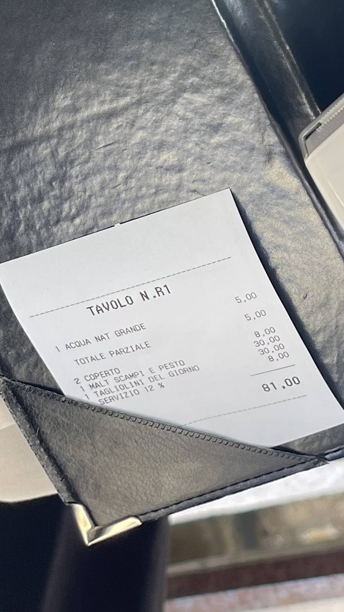 Menu di Ristorante da Raffaele 