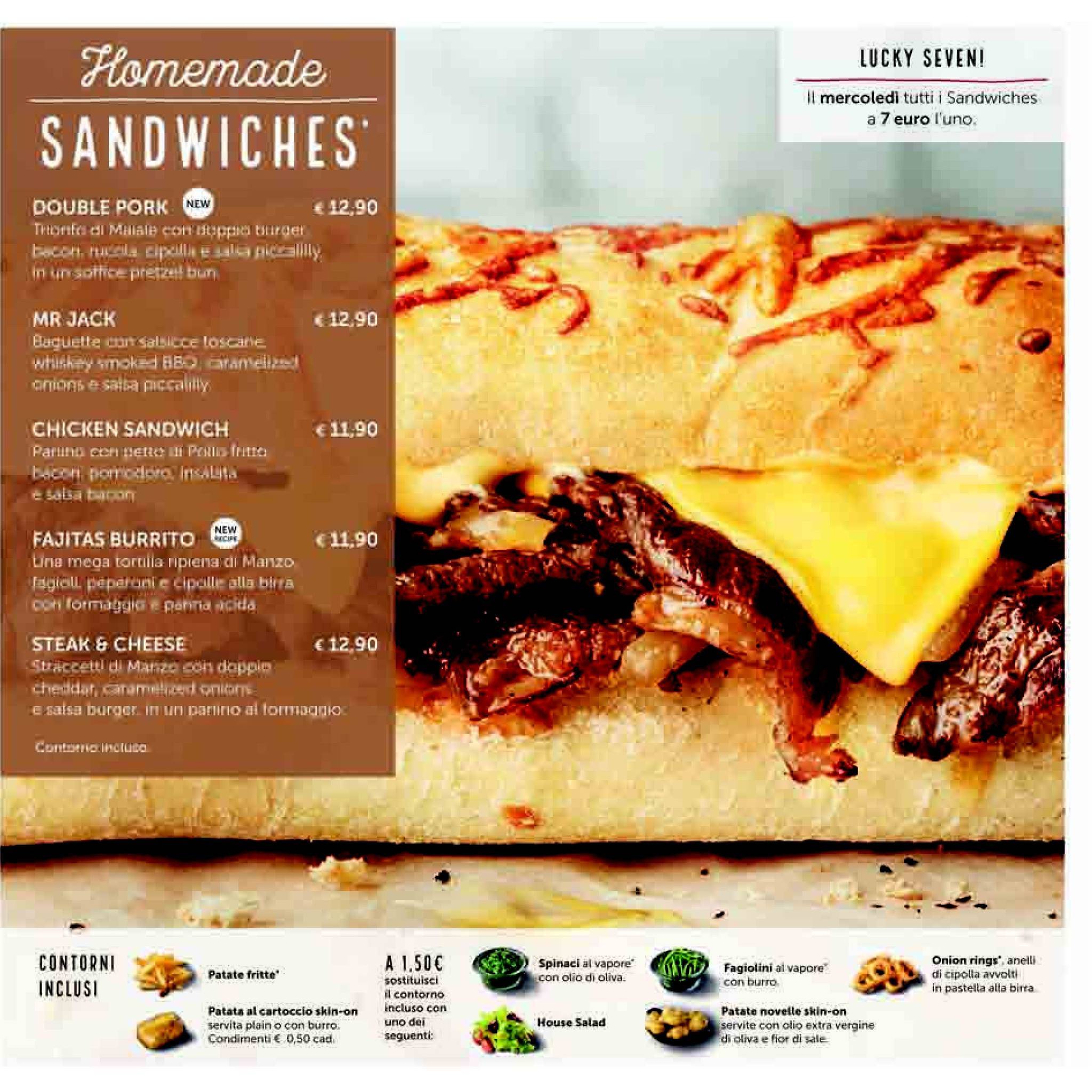 Menu di Roadhouse Grill 