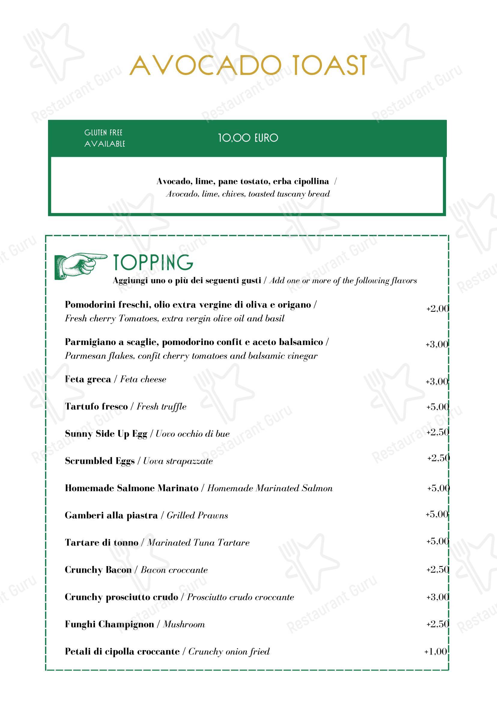 Menu per Rabbit Rabbit Bistrot pub & bar