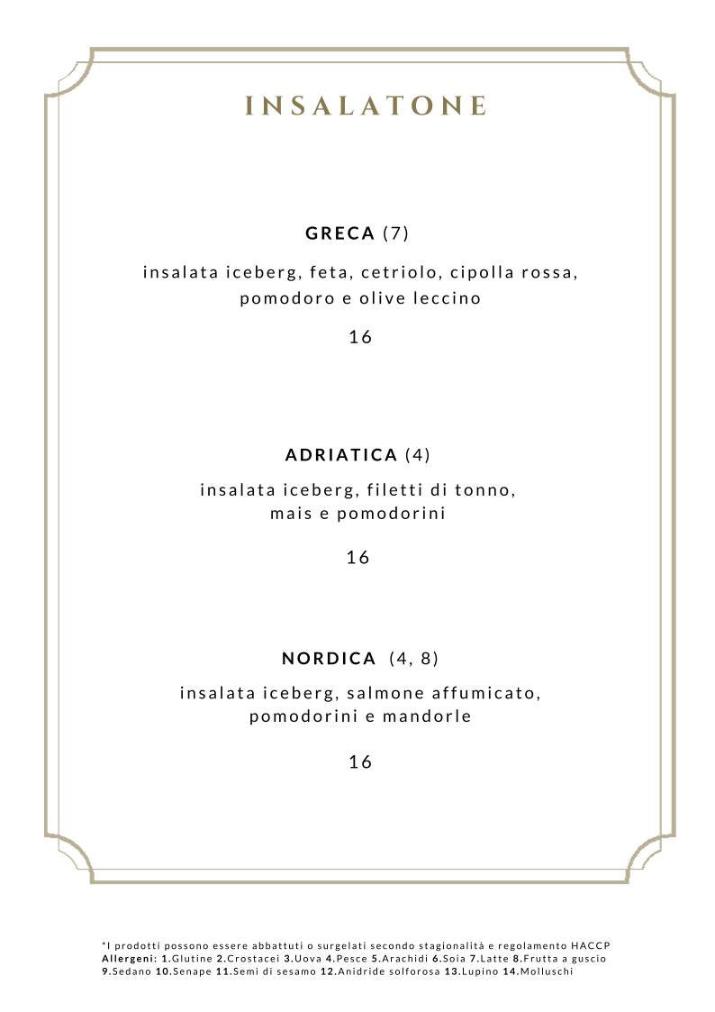 Menu de 8th Floor Rooftop